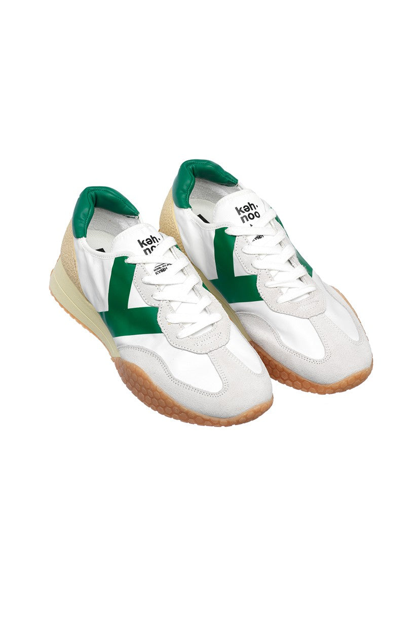 Ambassador in White/Green Sneakers Keh-Noo   