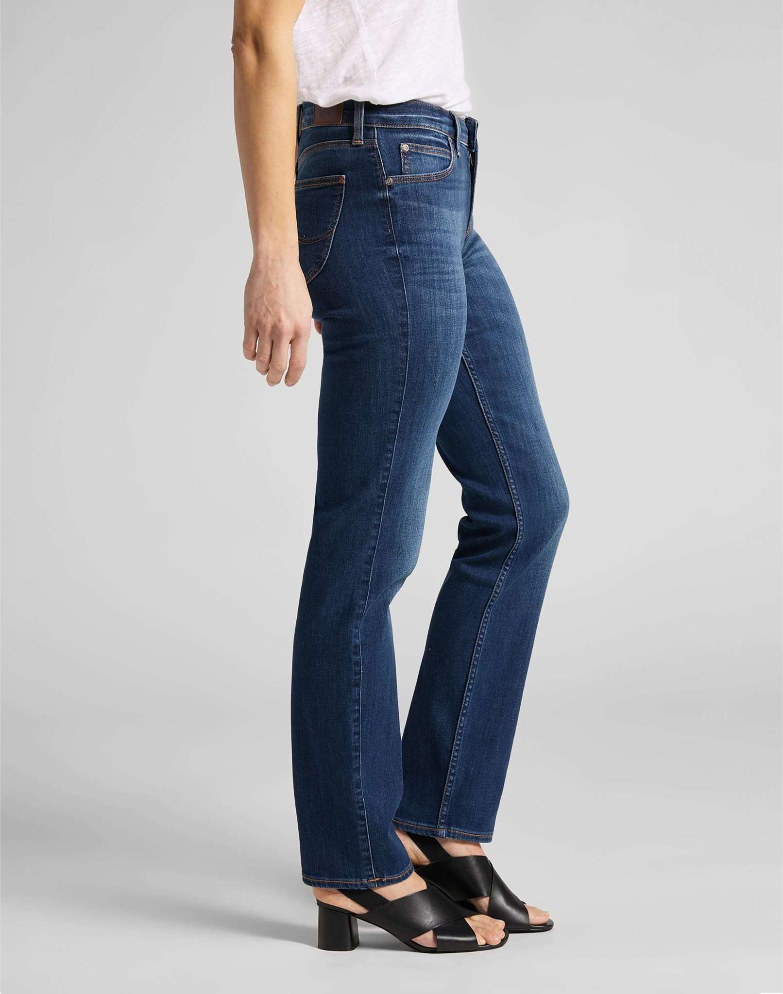 Marion Straight in Night Sky Jeans Lee   