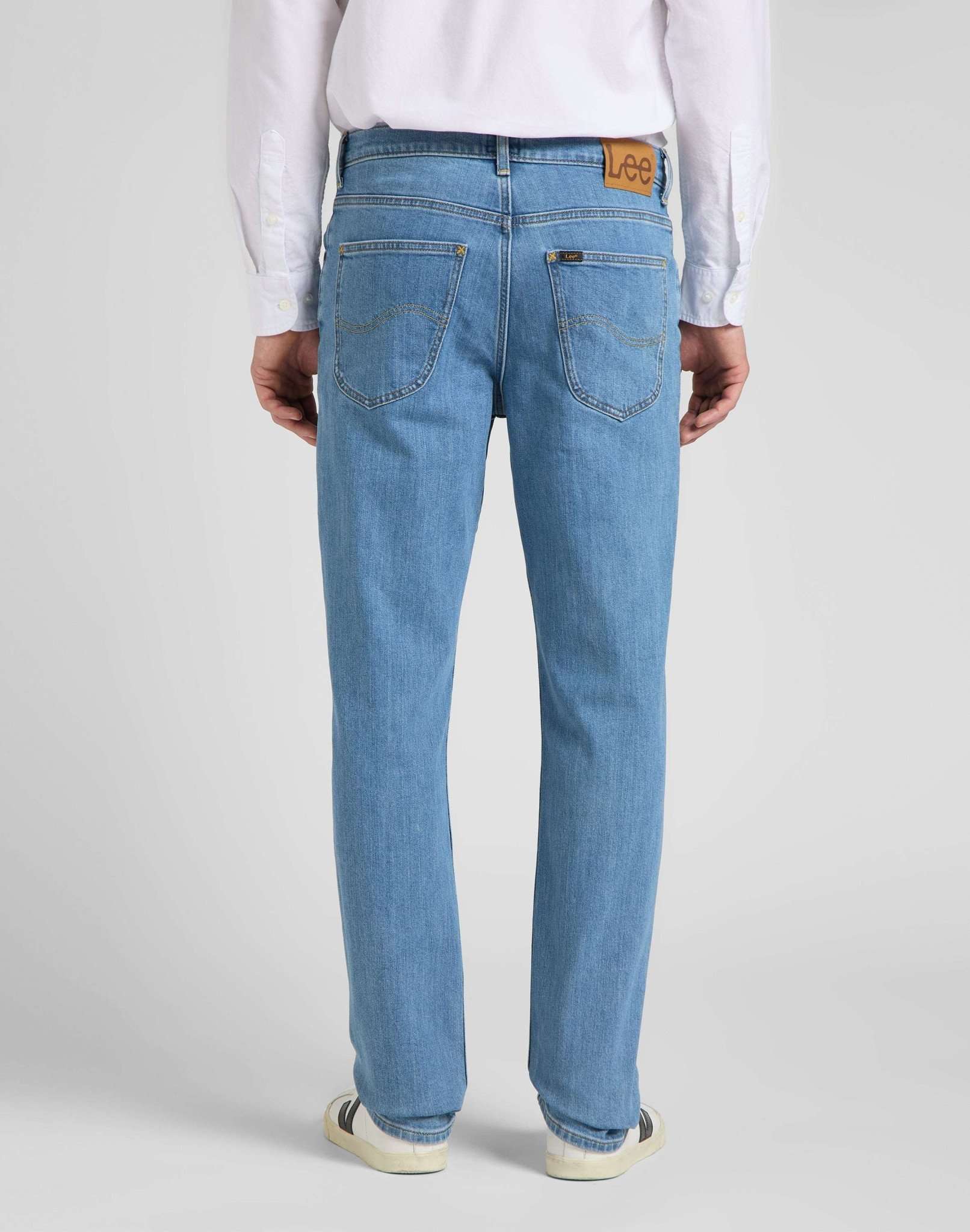 Brooklyn Straight in Light Stone Jeans Lee   