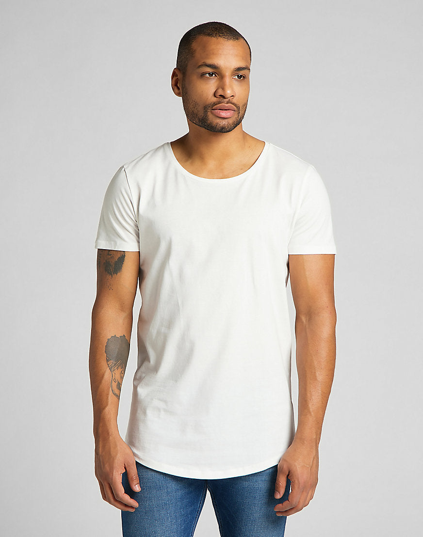 Shaped Tee in Cloud Dancer T-Shirts Lee   