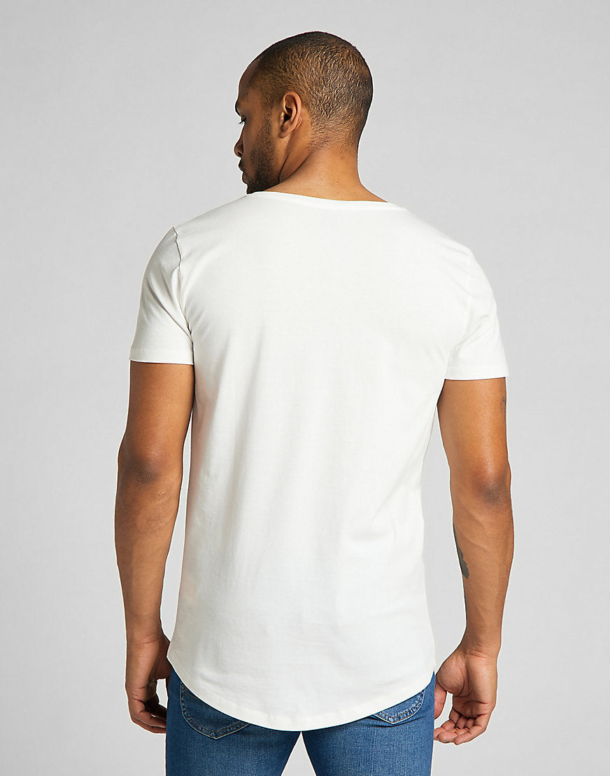 Shaped Tee in Cloud Dancer T-Shirts Lee   