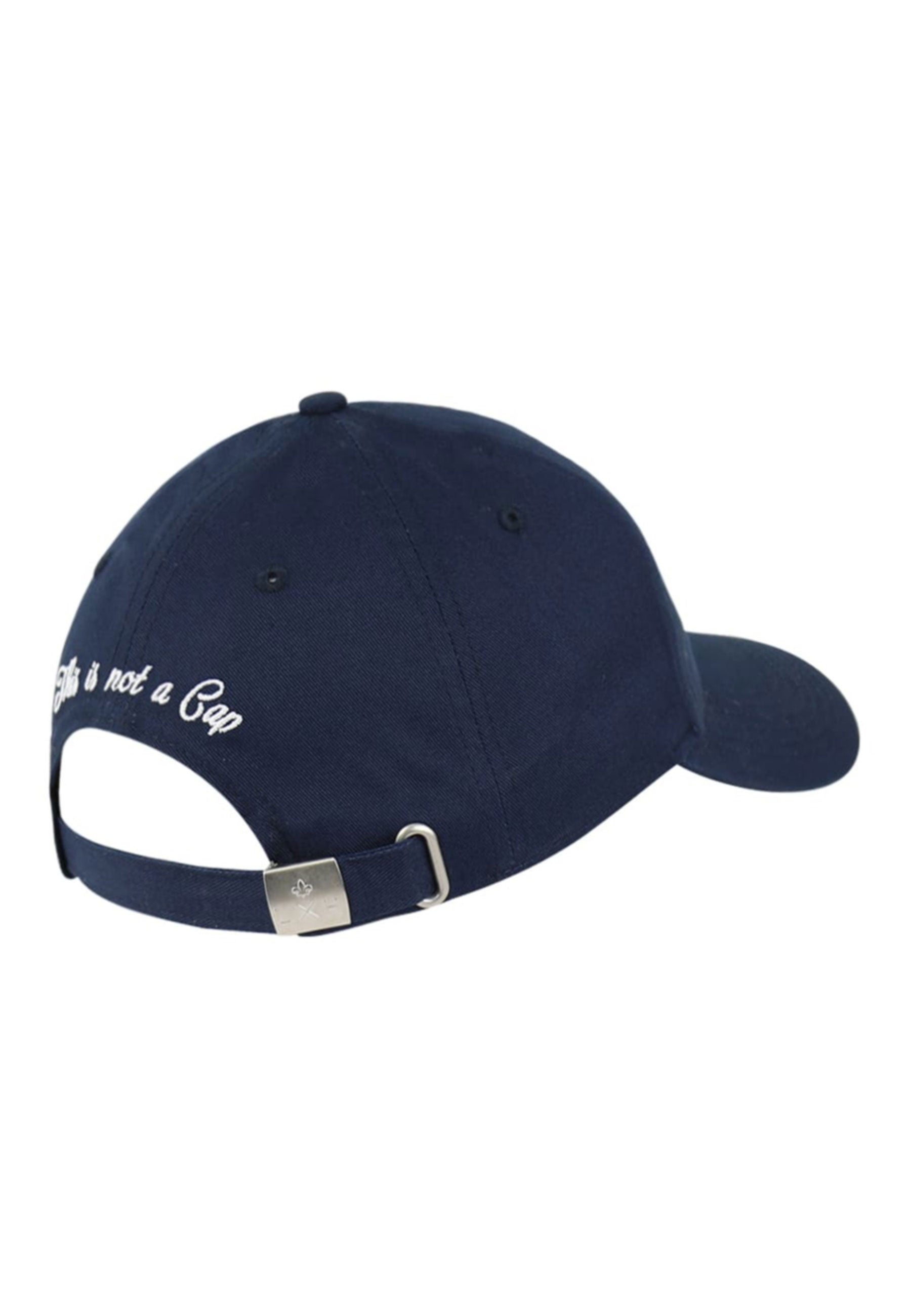 Casquette Coton - Paris in Bleu Marine Caps LXH   