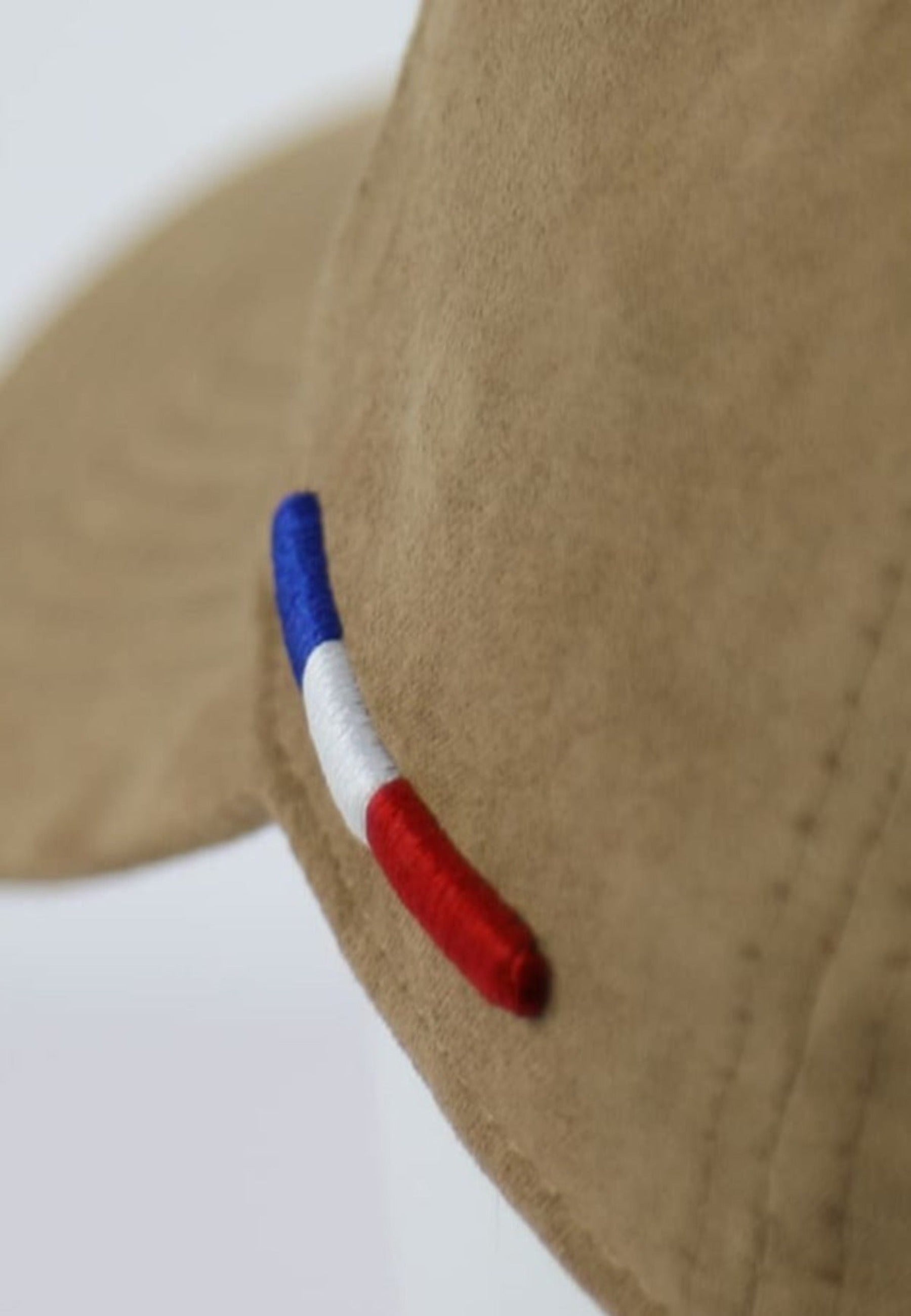 Casquette Suédine - Genève in Camel Caps LXH   