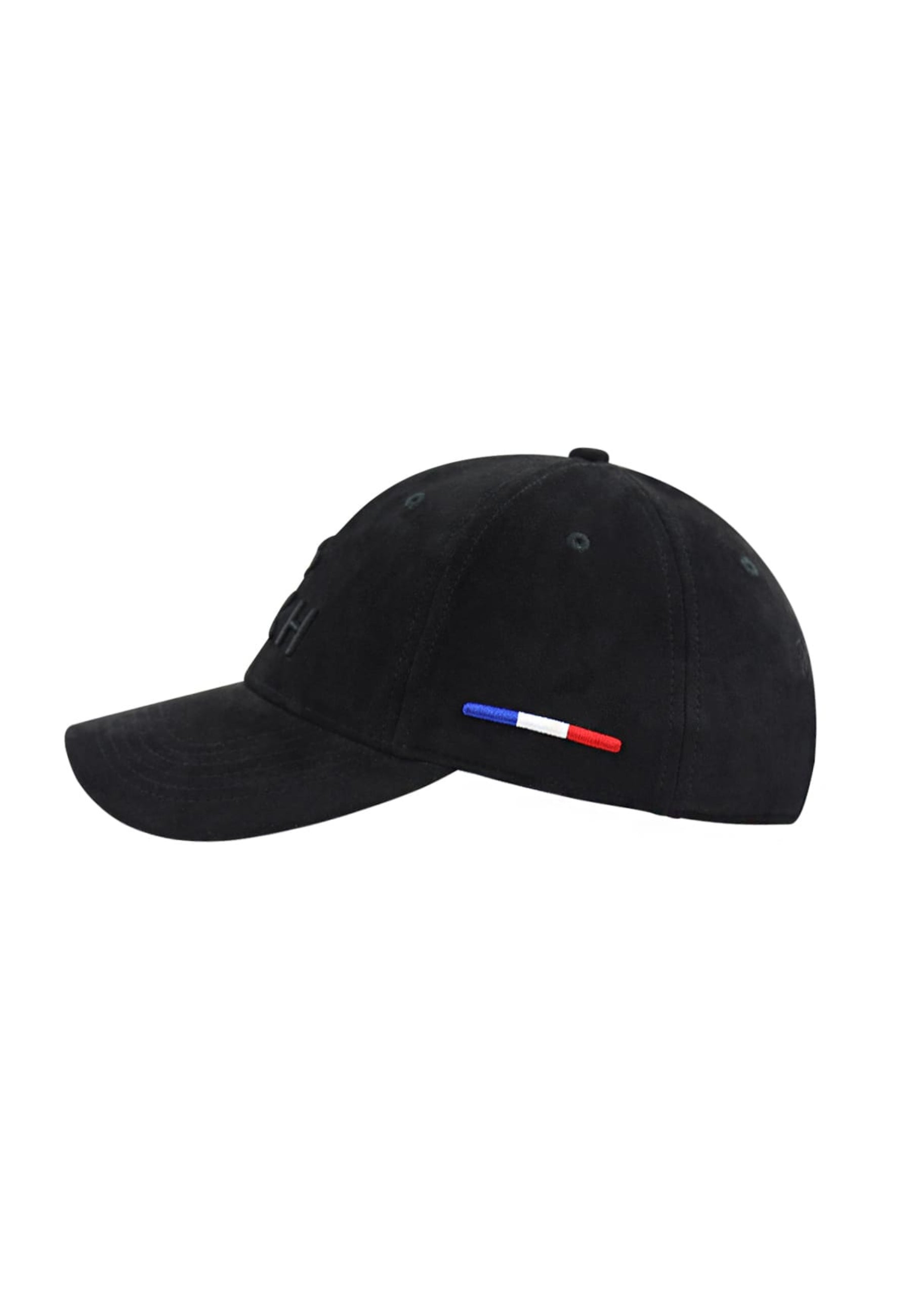 Casquette Suédine in Noir Caps LXH   