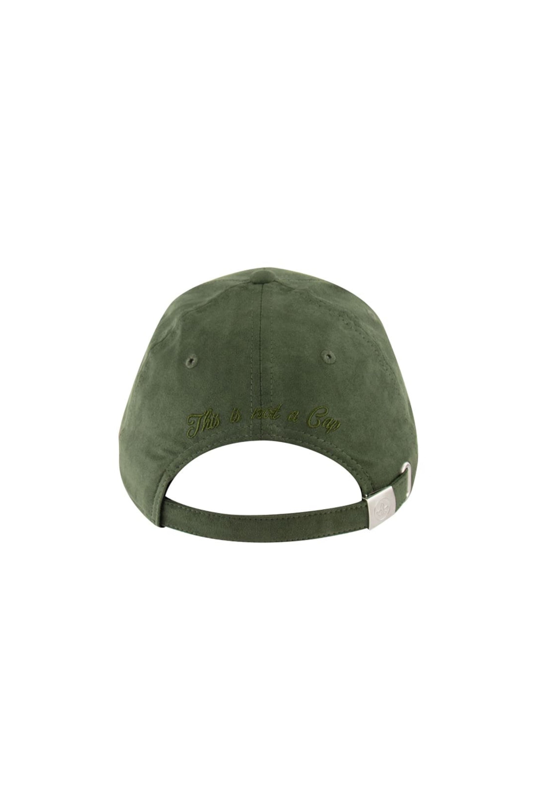 Casquette Suédine in Full Kaki Caps LXH   