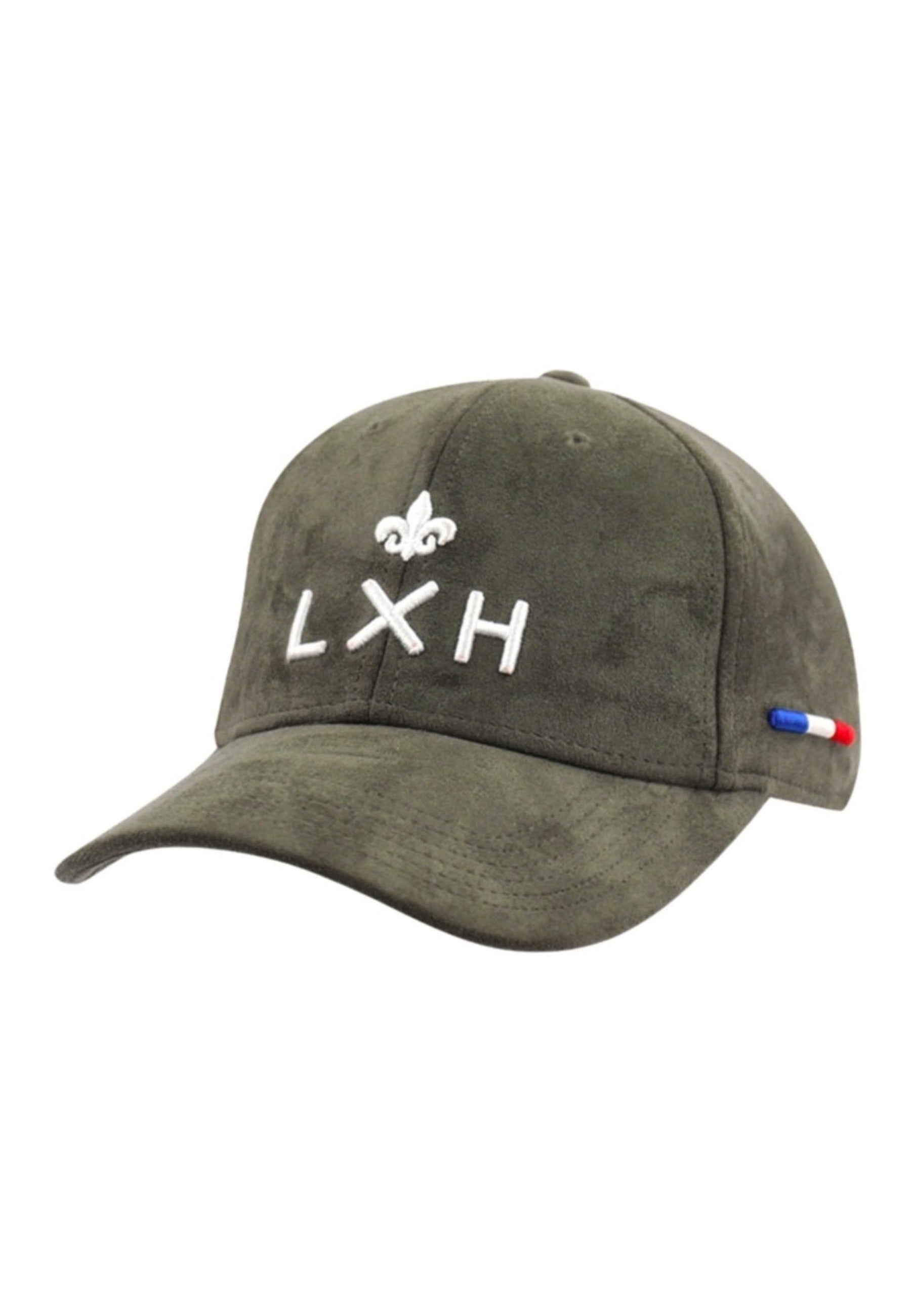 Casquette Suédine - Genève in Kaki Caps LXH   