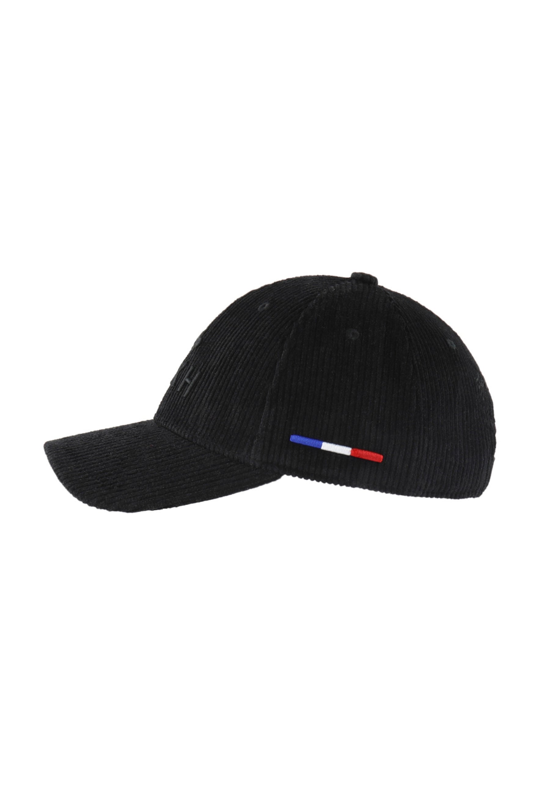 Casquette Velours Côtelé in Noir Caps LXH   