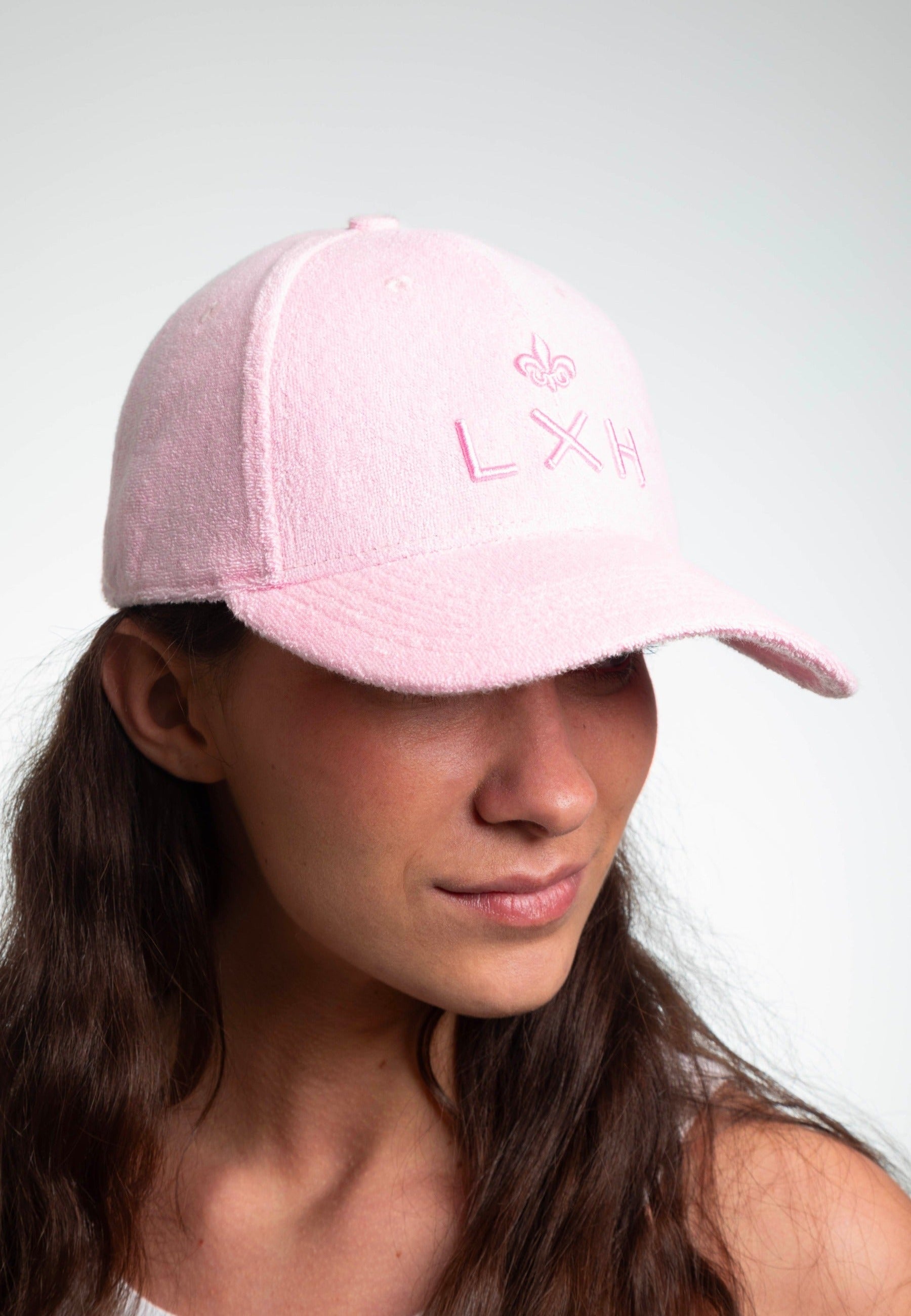 Casquette éponge - Malibu in Rose Pale Caps LXH   