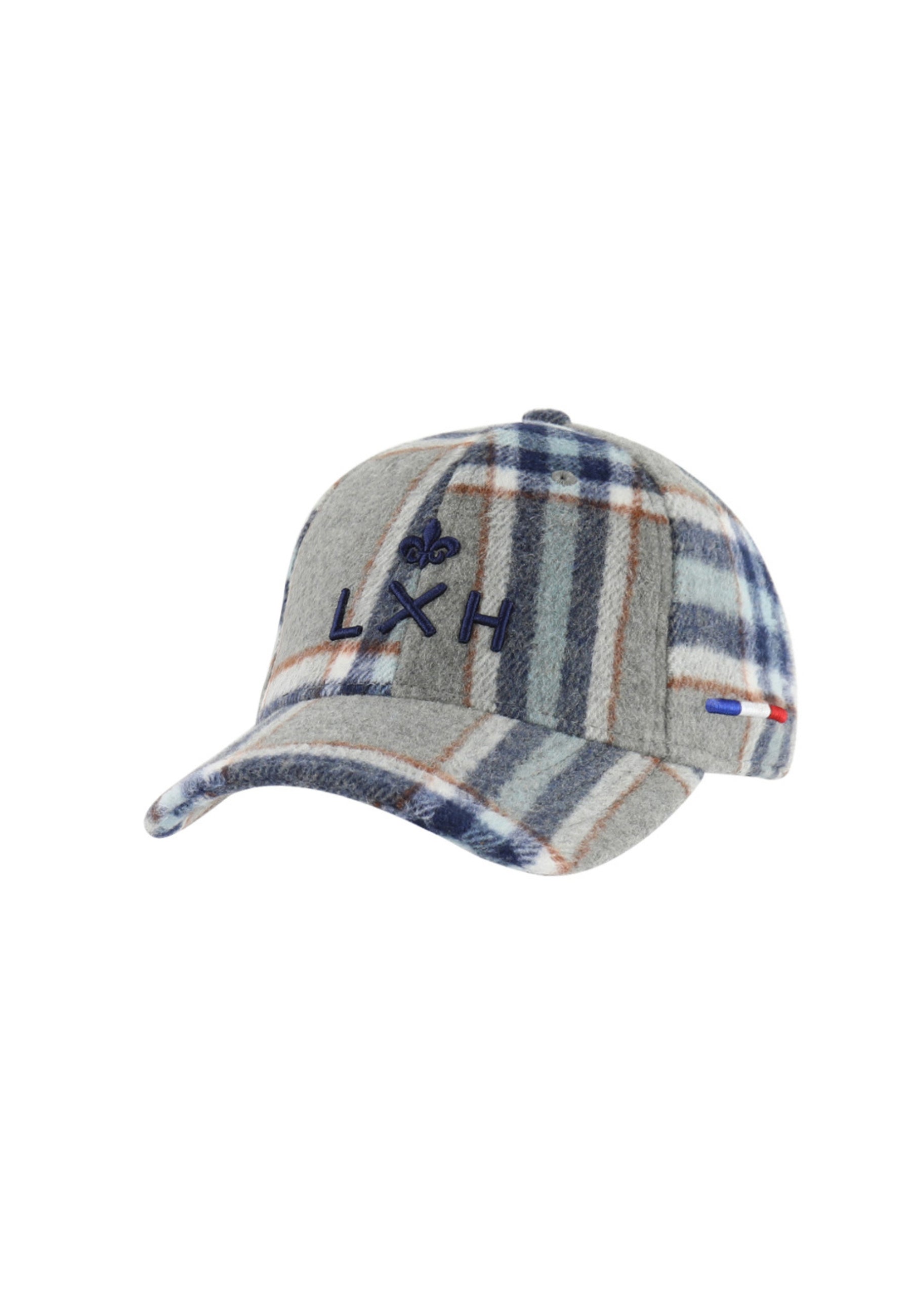 Casquette Tartan in Gris Caps LXH   