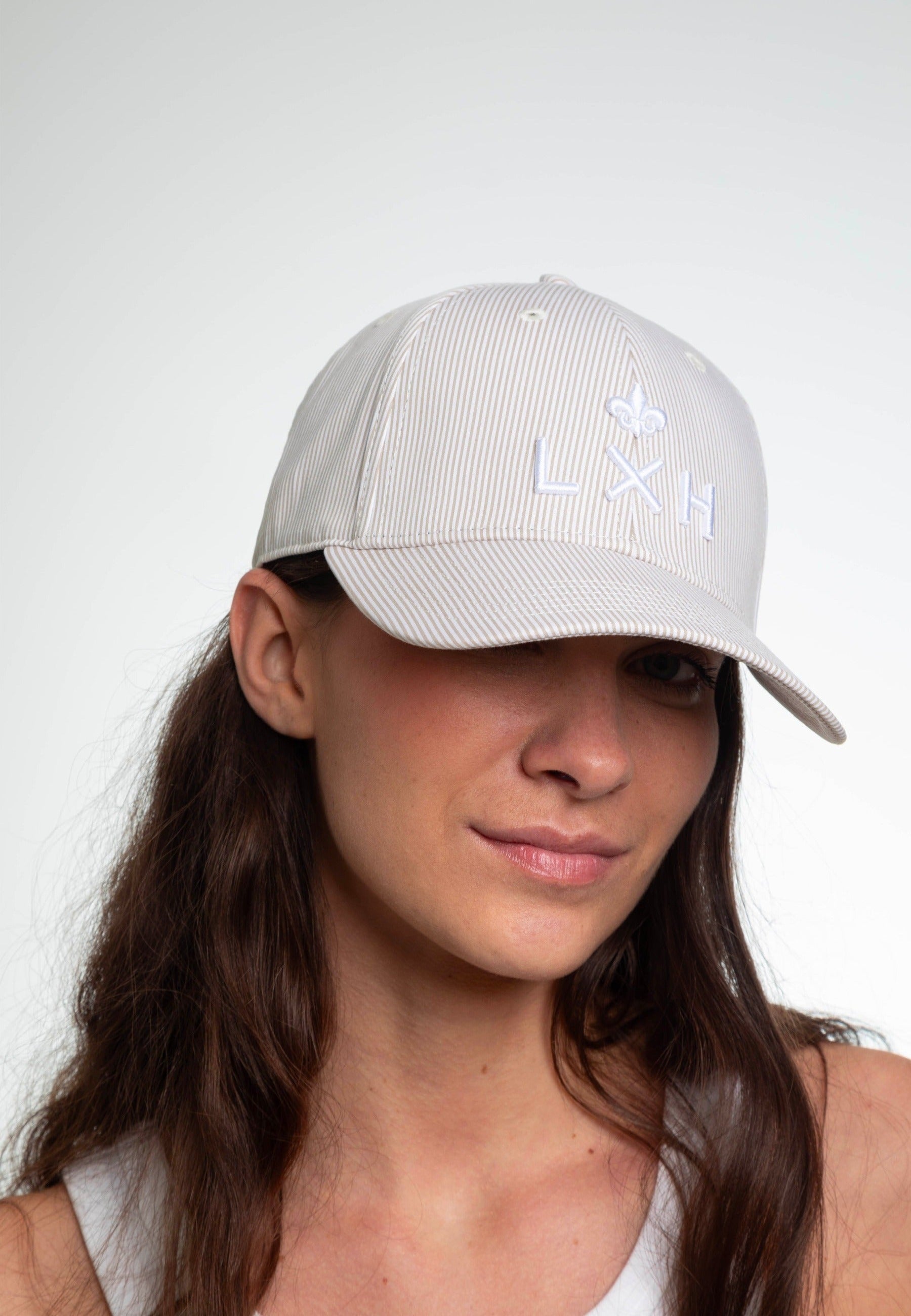 Casquette Ramatuelle in Beige / Blanc Caps LXH   