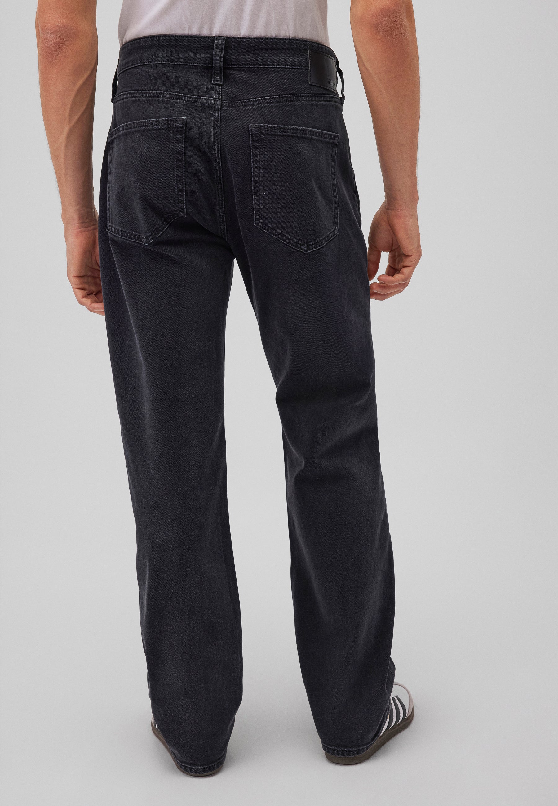 Lisbon in Smoke Str Jeans Mavi