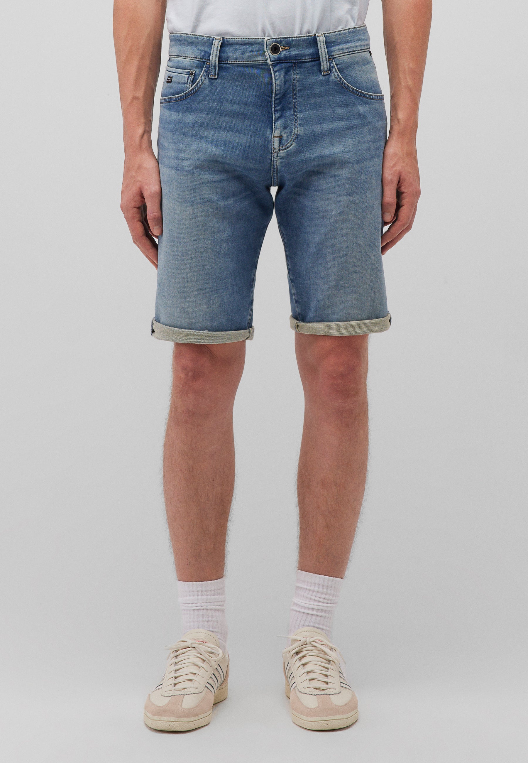 Tim in Lt Brushed Sporty Shorts Mavi