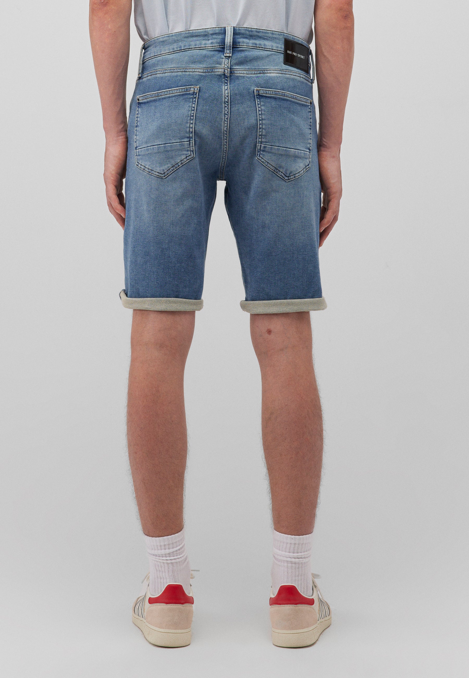 Tim in Lt Brushed Sporty Shorts Mavi