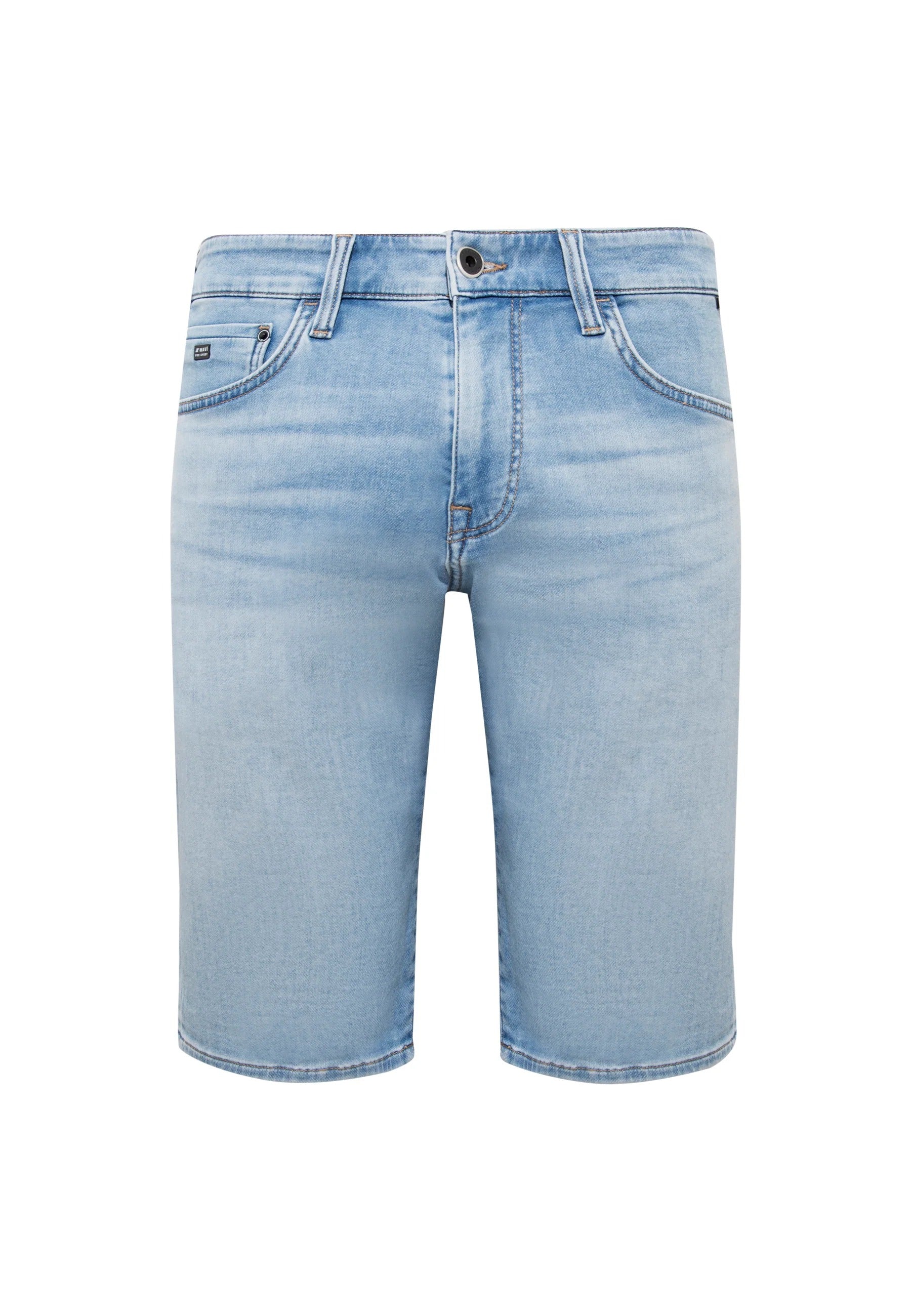 Tim in Lt Vintage Blue Denim Shorts Mavi