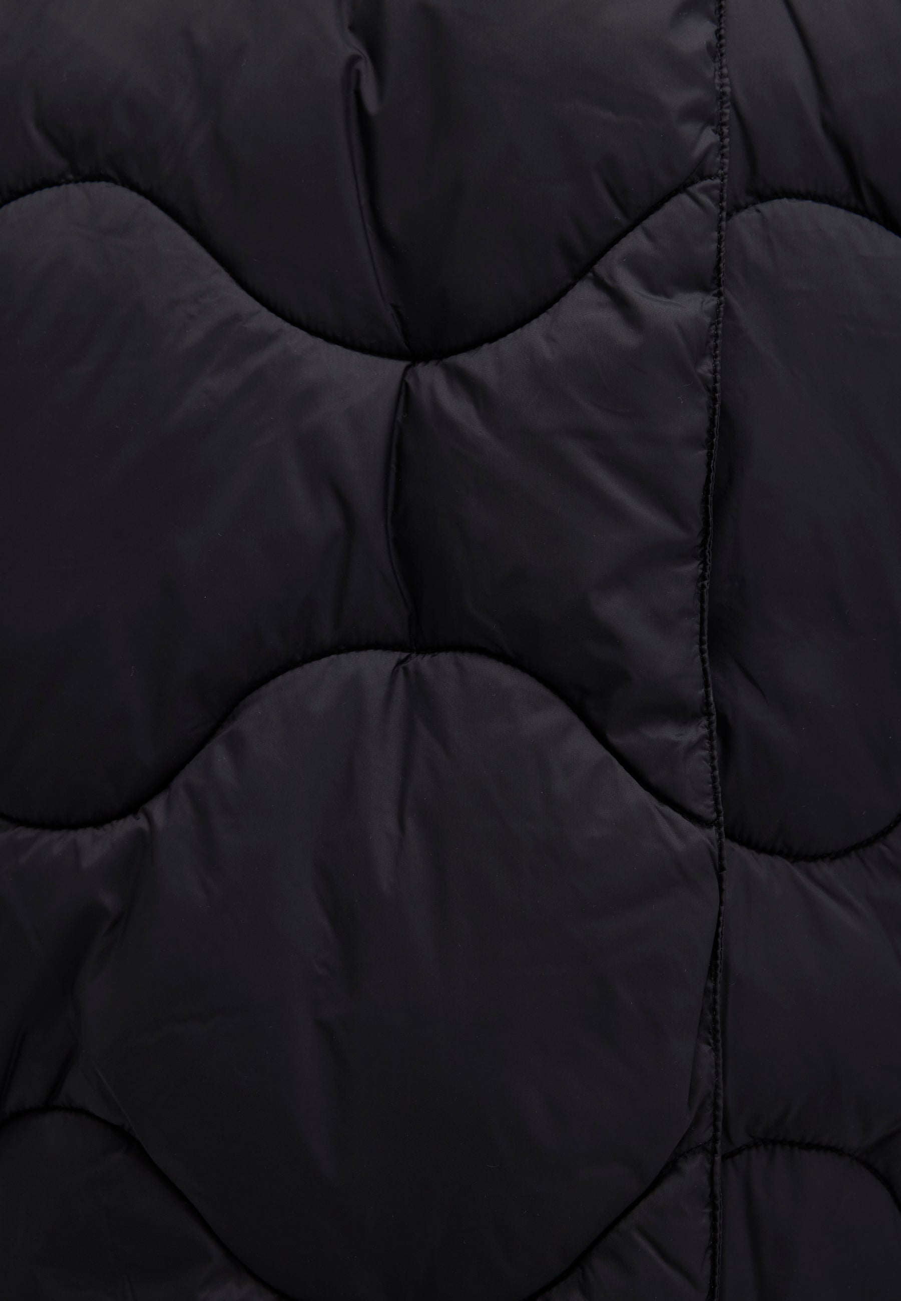 High Collar Jacket in Black Jackets Mavi