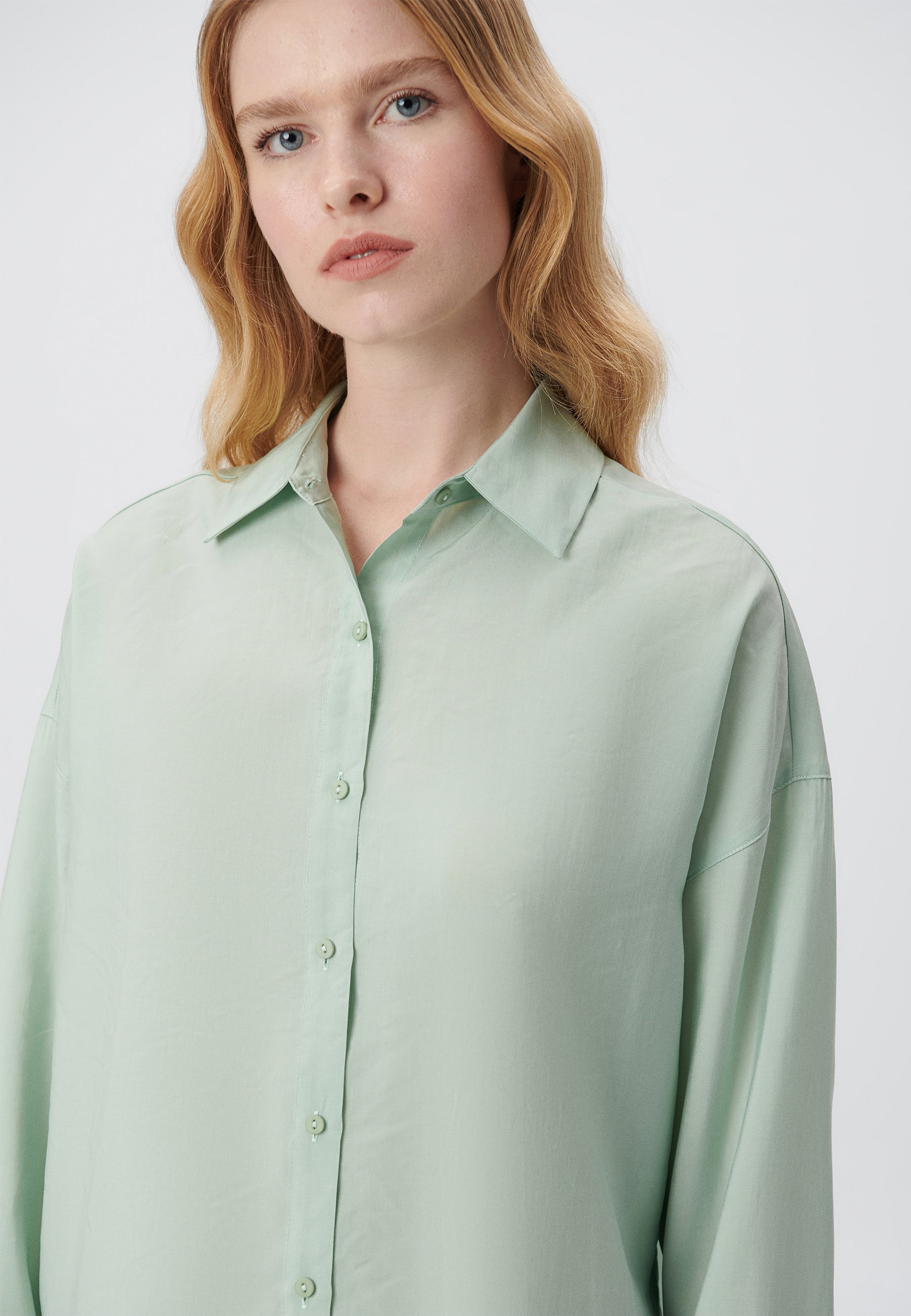 Long Sleeve Shirts in Jadeite Shirts Mavi   