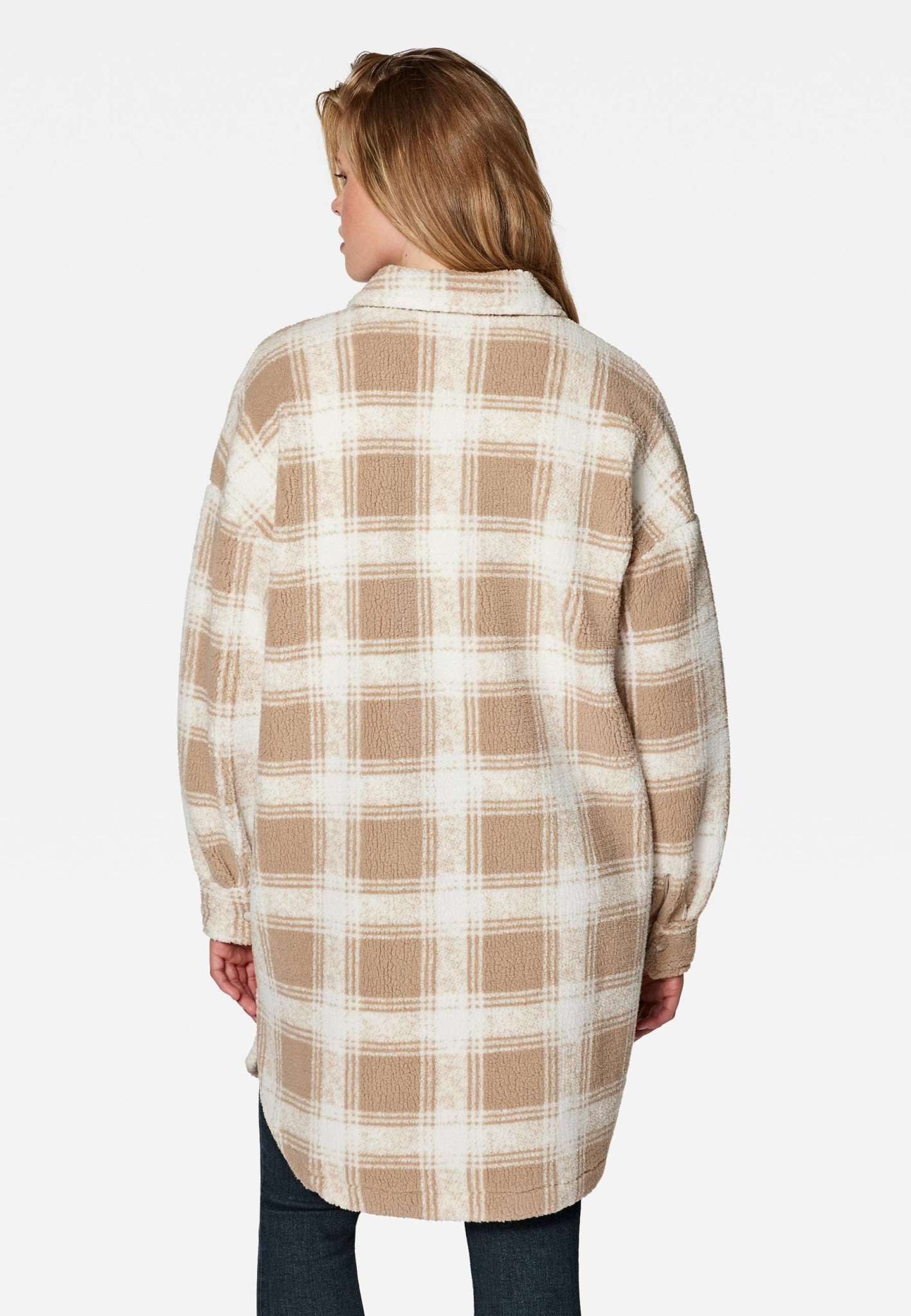 Long Sleeve Shirt in Cobblestone Check Shirts Mavi   