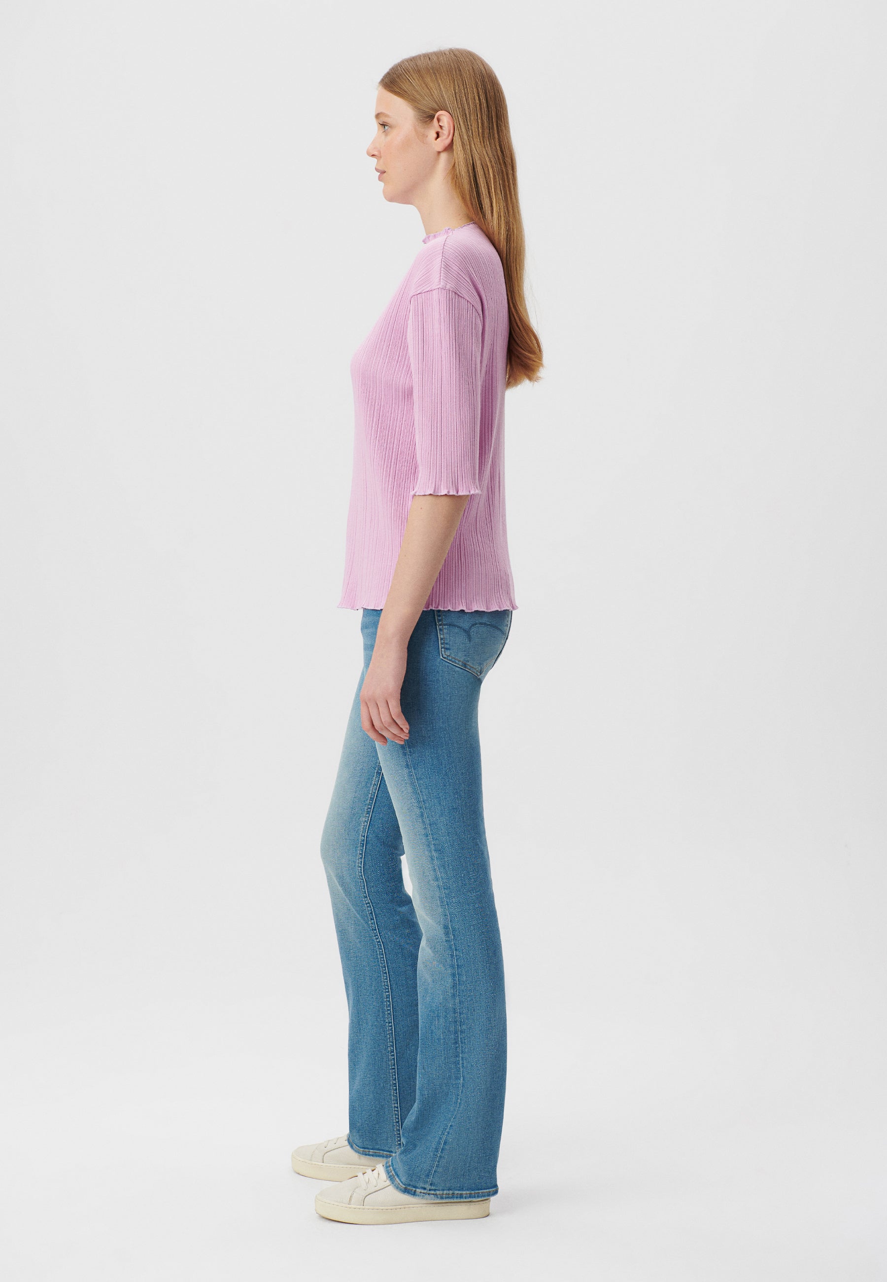 Short Sleeve T-Shirt in Pastel Lavender T-Shirts Mavi   