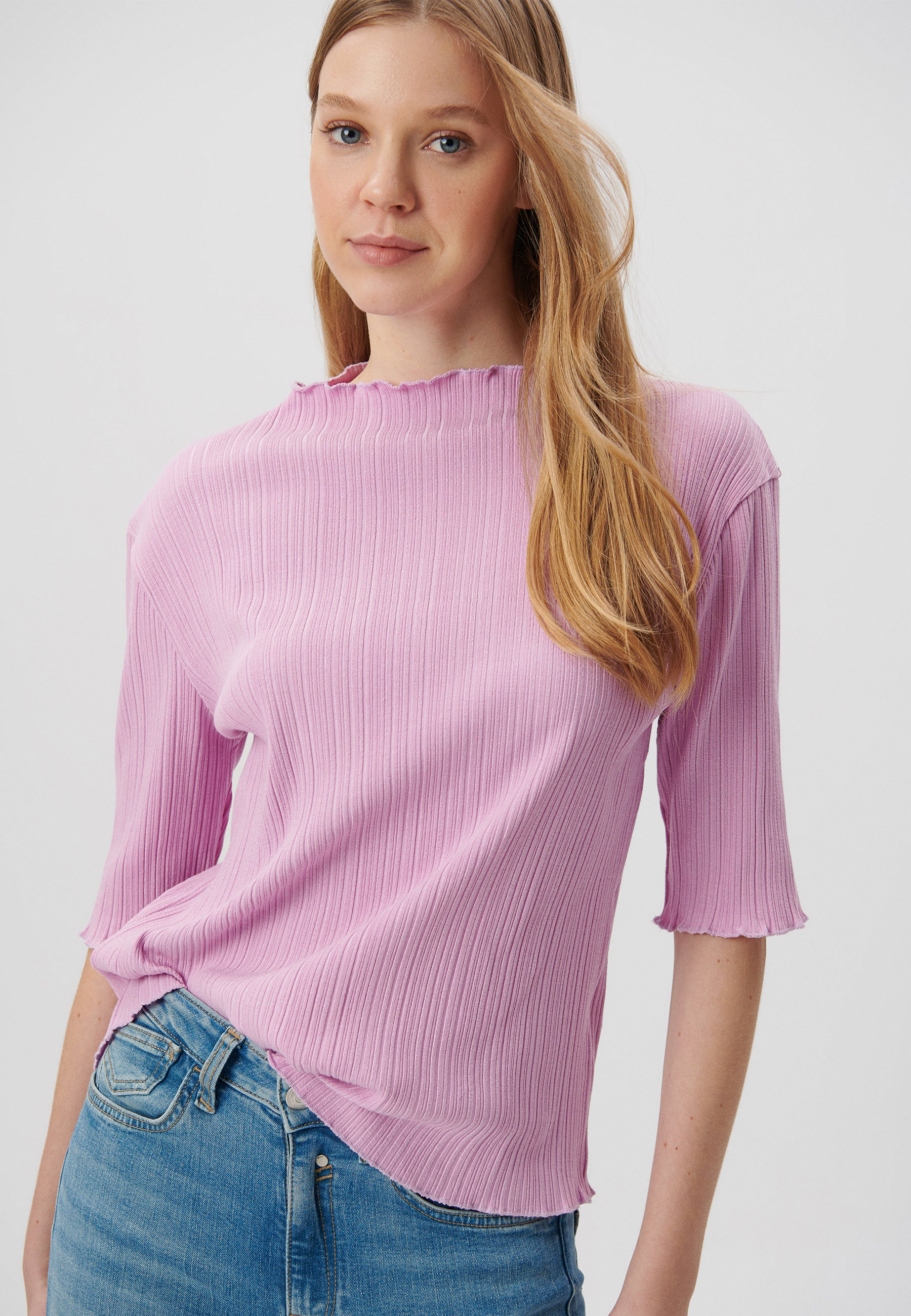 Short Sleeve T-Shirt in Pastel Lavender T-Shirts Mavi   