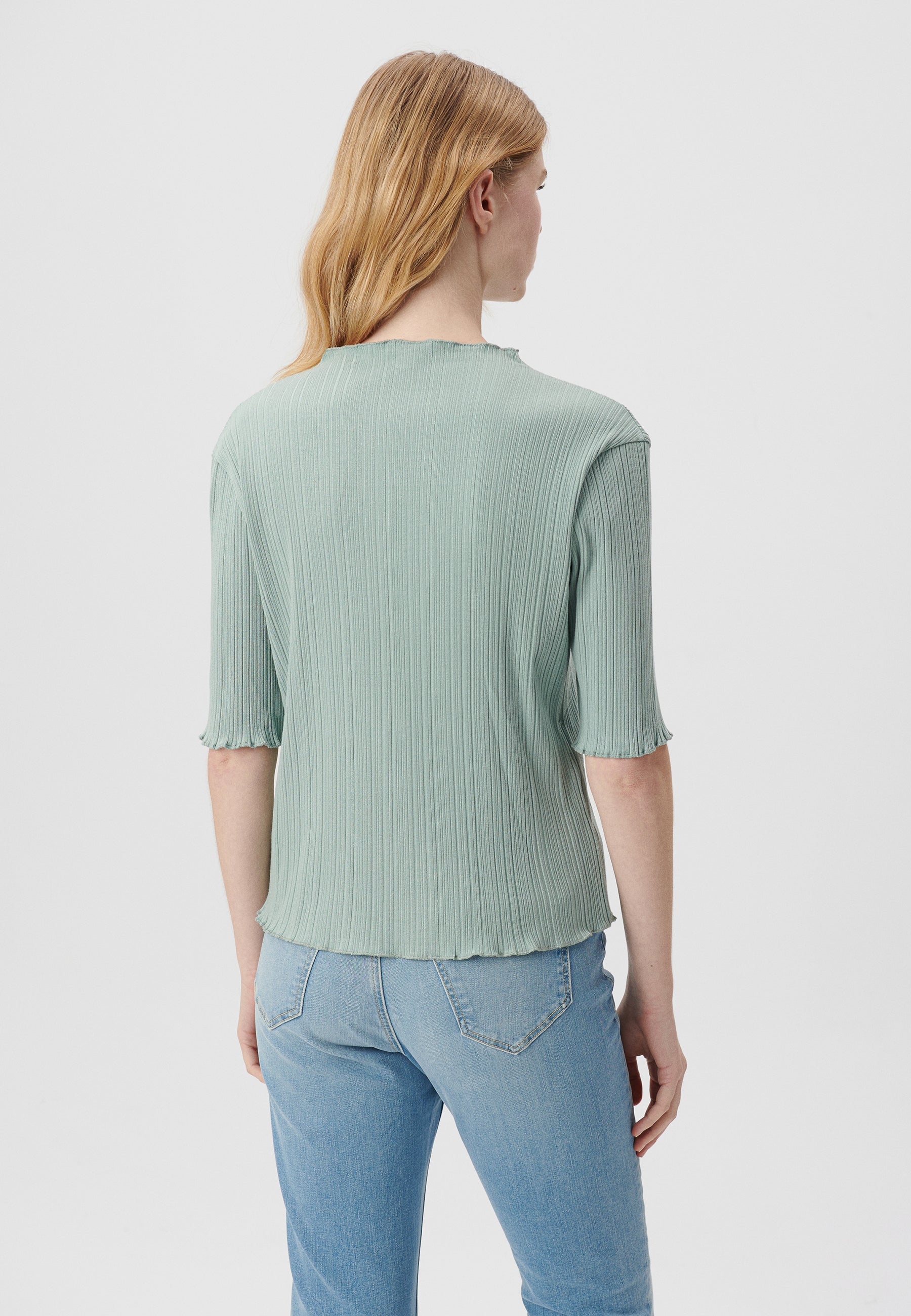 Short Sleeve T-Shirt in Jadeite T-Shirts Mavi   