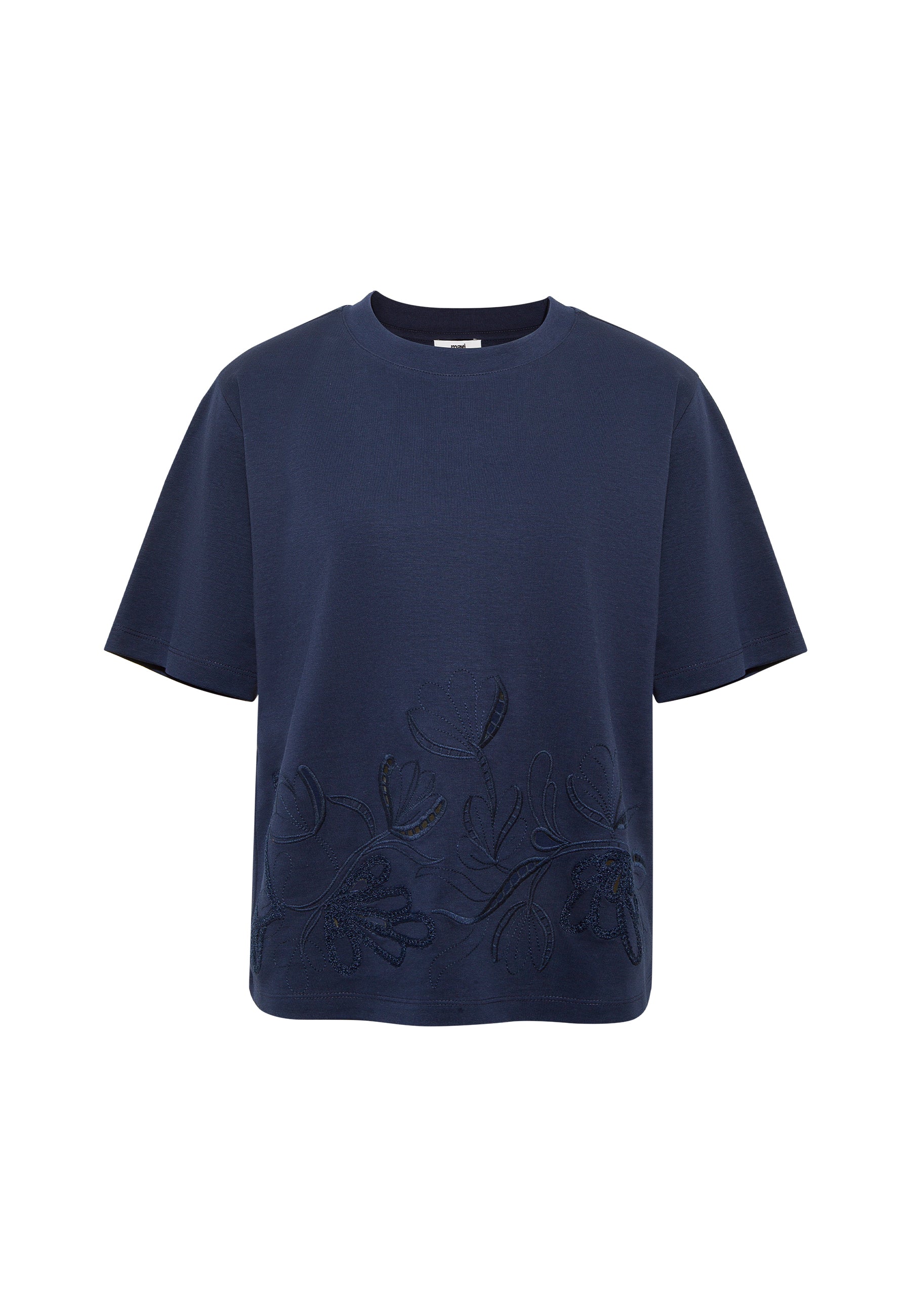 Short Sleeve Fashion Jersey in Navy Blazer T-Shirts Mavi