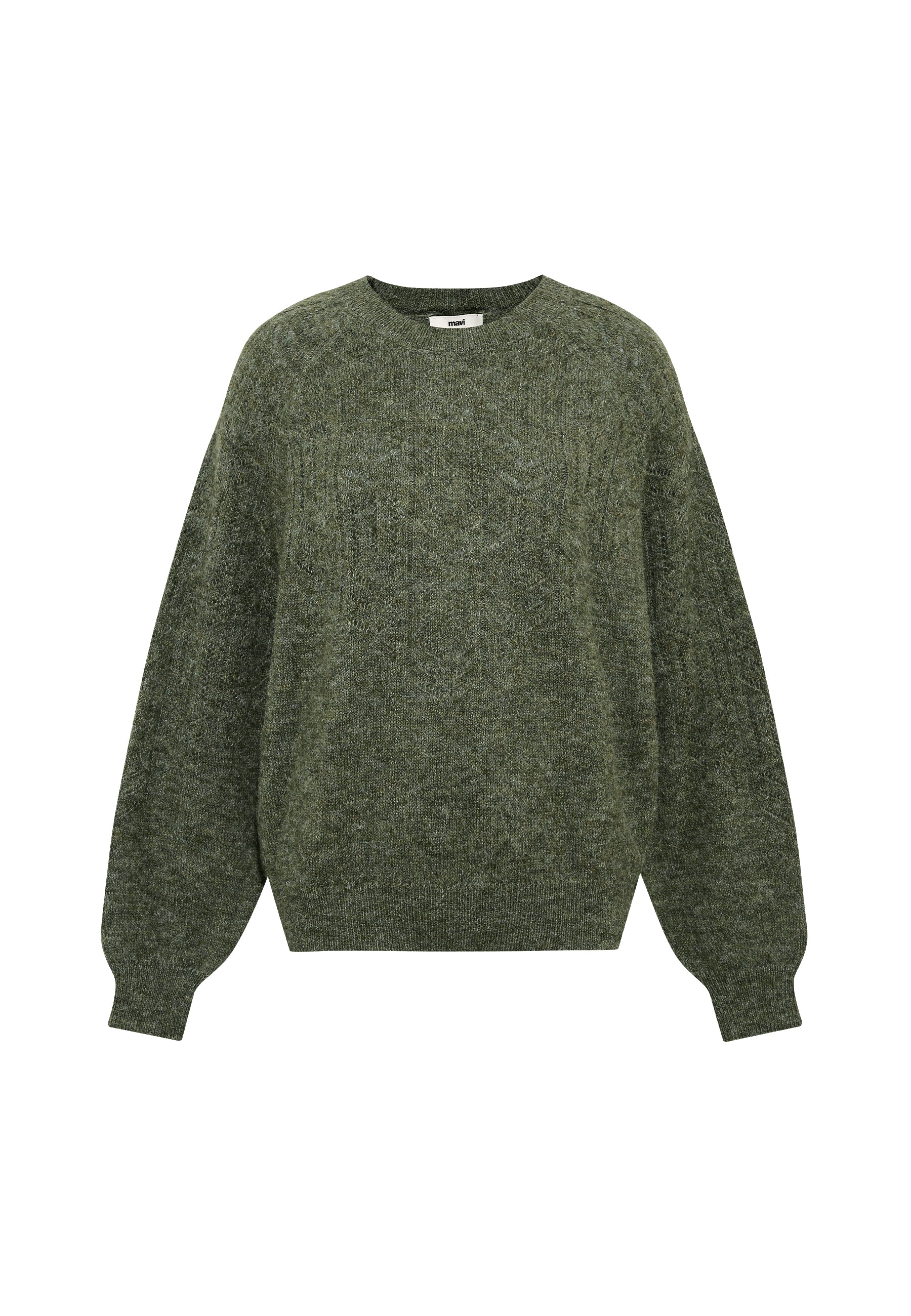 Crew Neck Sweater in Beetle Sweater Mavi   