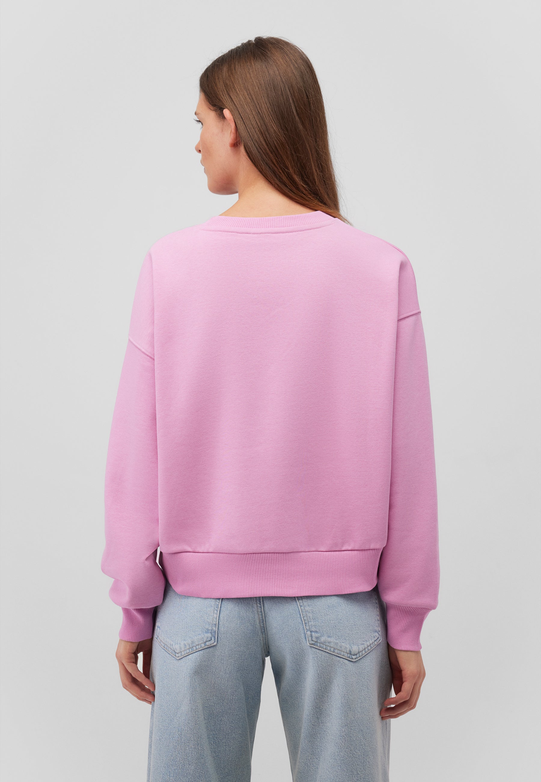 Crew neck sweatshirt in Moonlite Mauve Sweatshirts Mavi