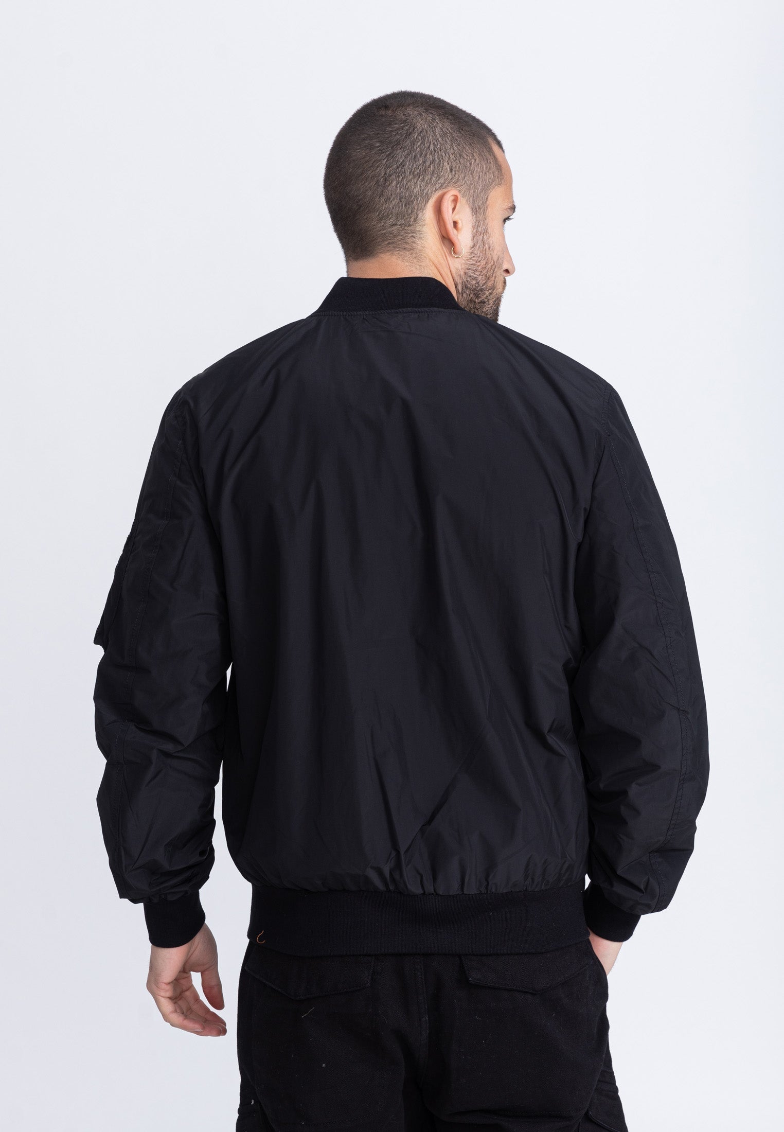 MA1 M Bomber jacket in Black Jackets Bombers Original   