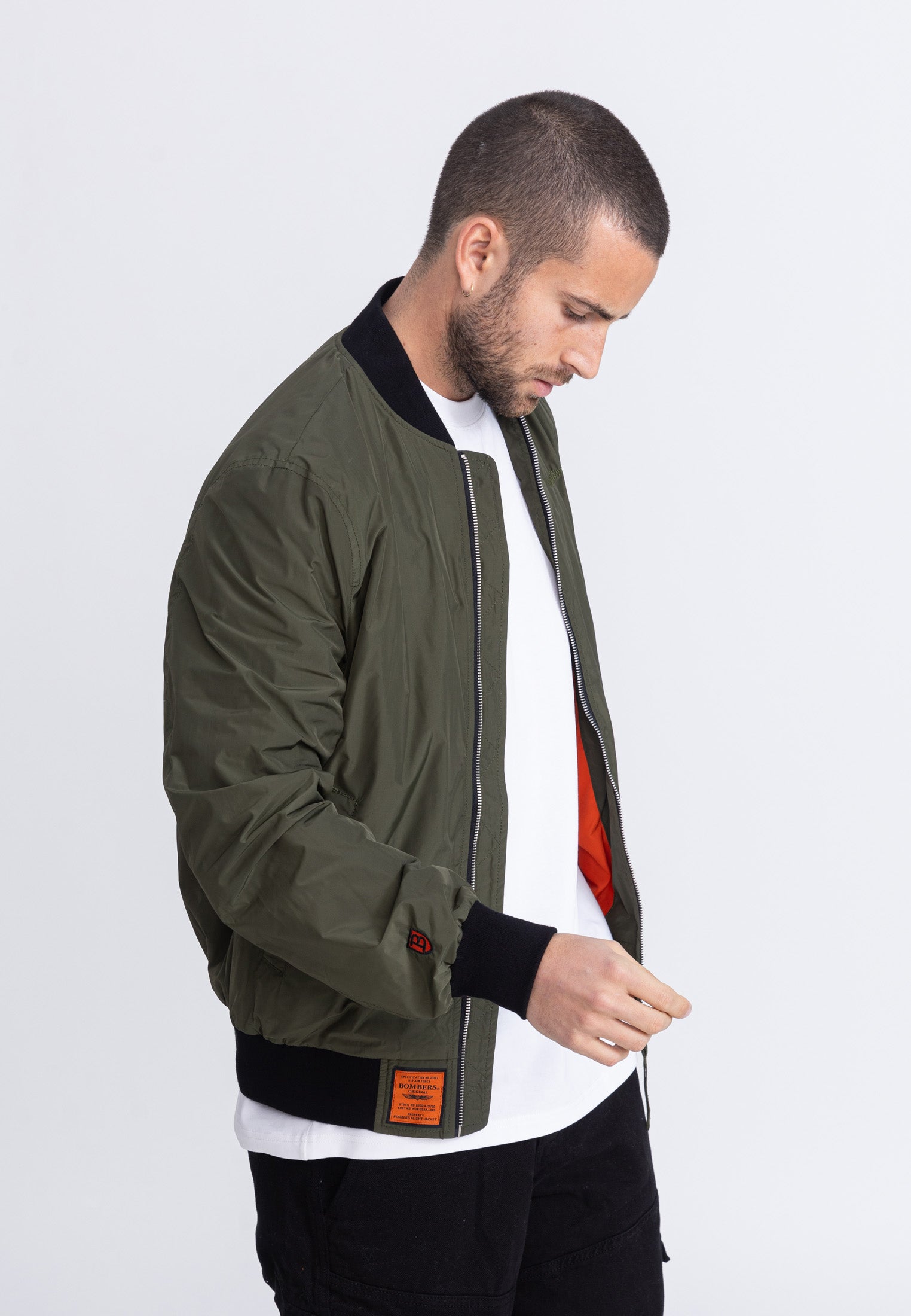 MA1 M bomber jacket in kaki Jackets Bombers Original   