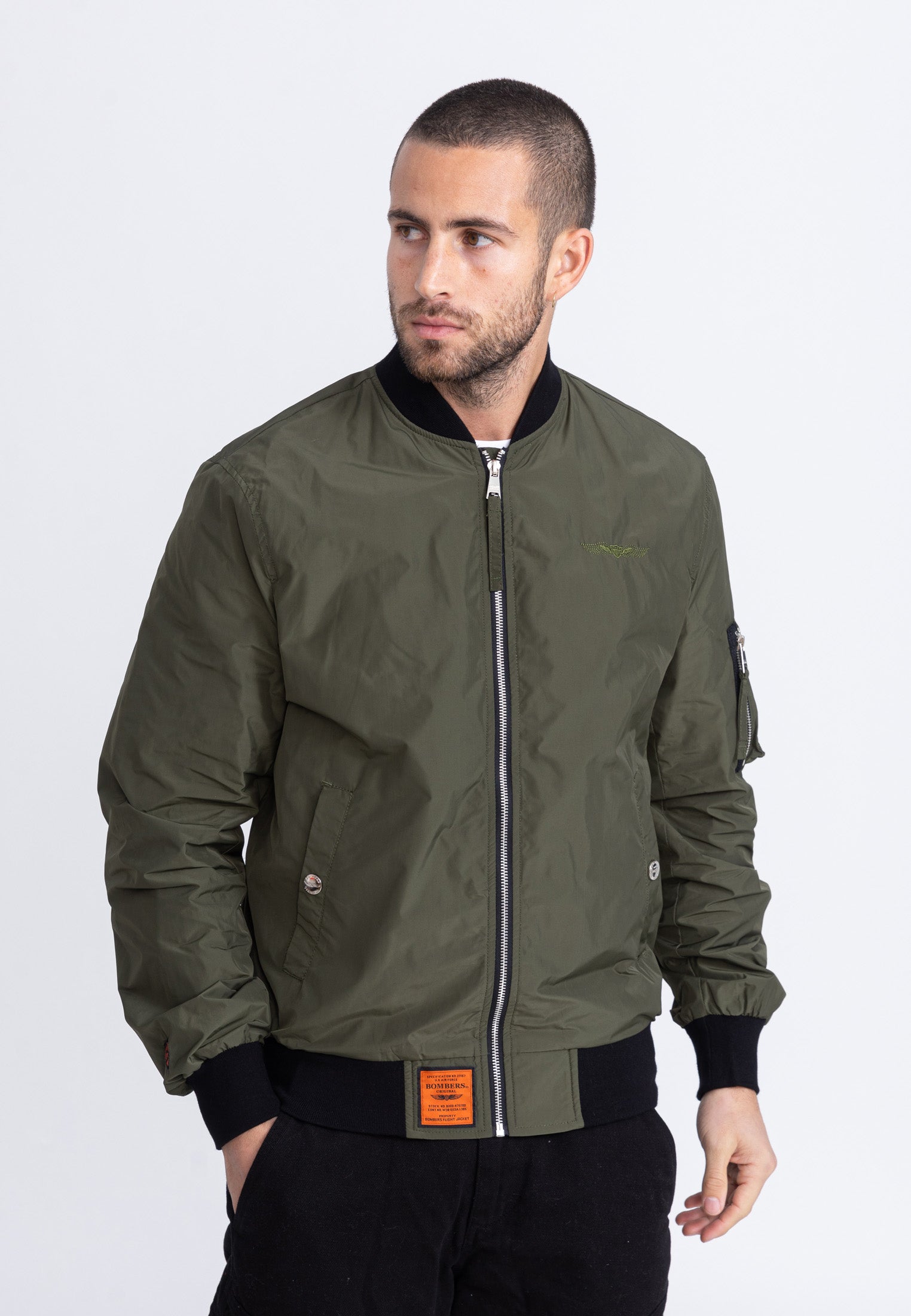 MA1 M bomber jacket in kaki Jackets Bombers Original   