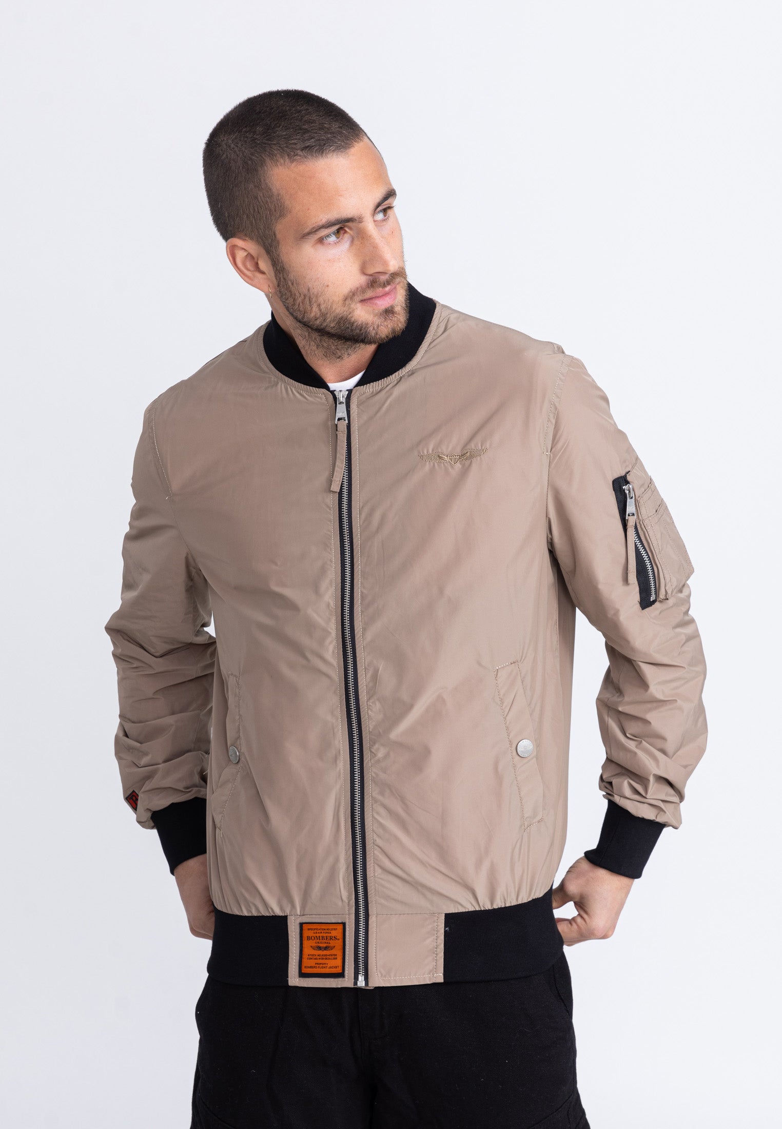 MA1 M Bomber jacket in Tan Jackets Bombers Original   