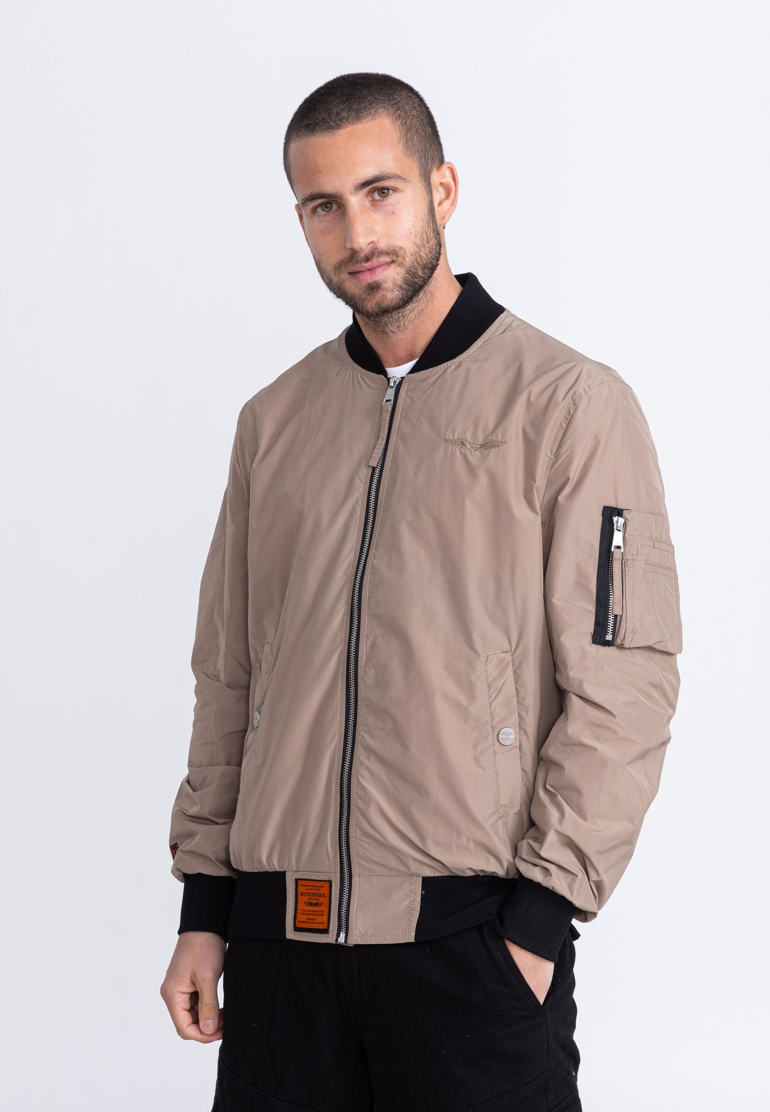 MA1 M Bomber jacket in Tan Jackets Bombers Original   