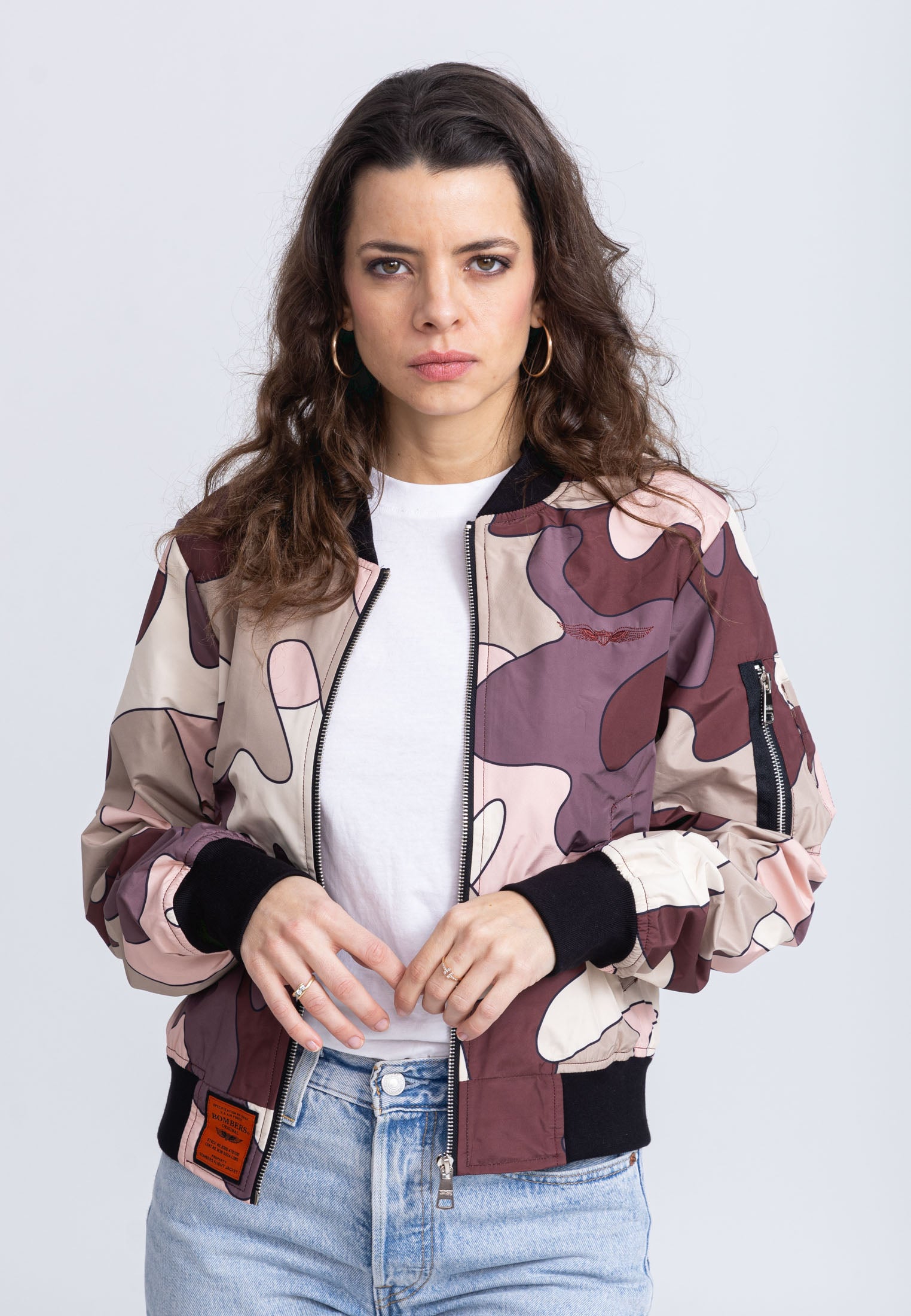 MA1 W bomber jacket in camo/brown jackets Bombers Original   