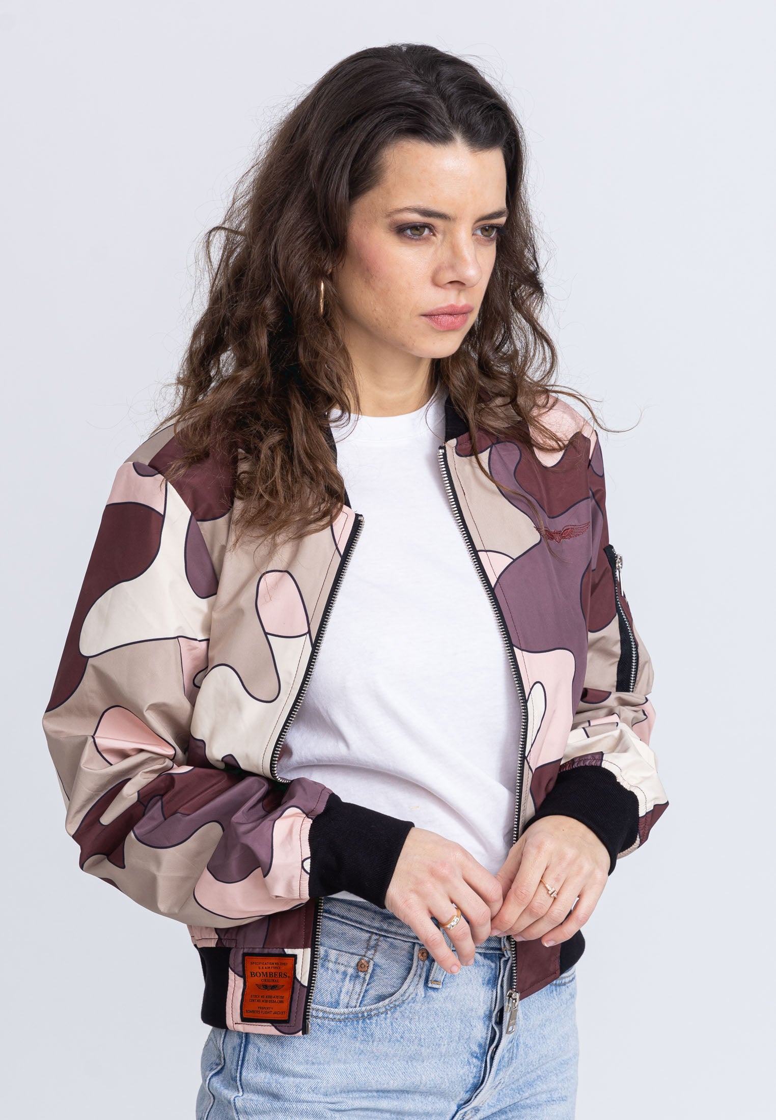 MA1 W bomber jacket in camo/brown jackets Bombers Original   