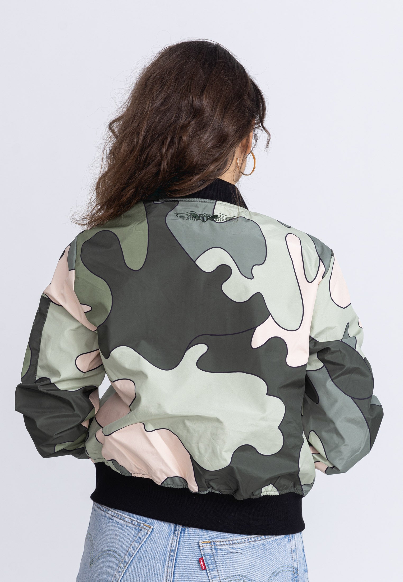 MA1 W bomber jacket in camo/kaki jackets Bombers Original   