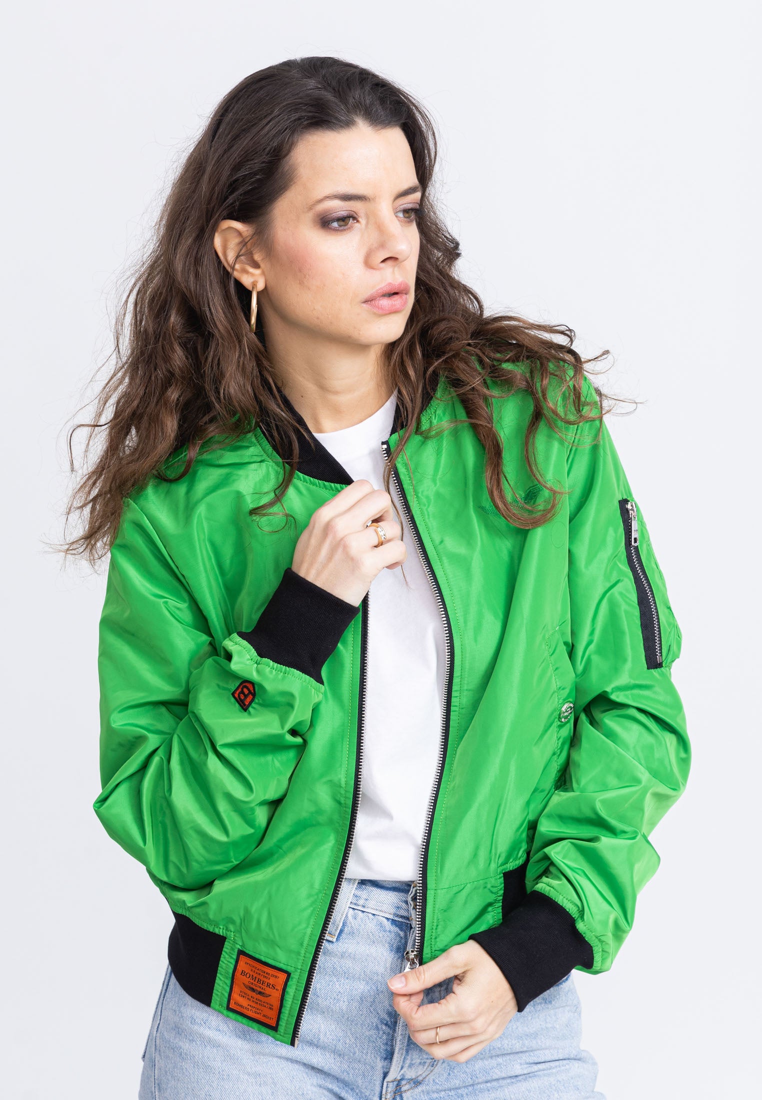 MA1 W Bomber jacket in Green Jackets Bombers Original   