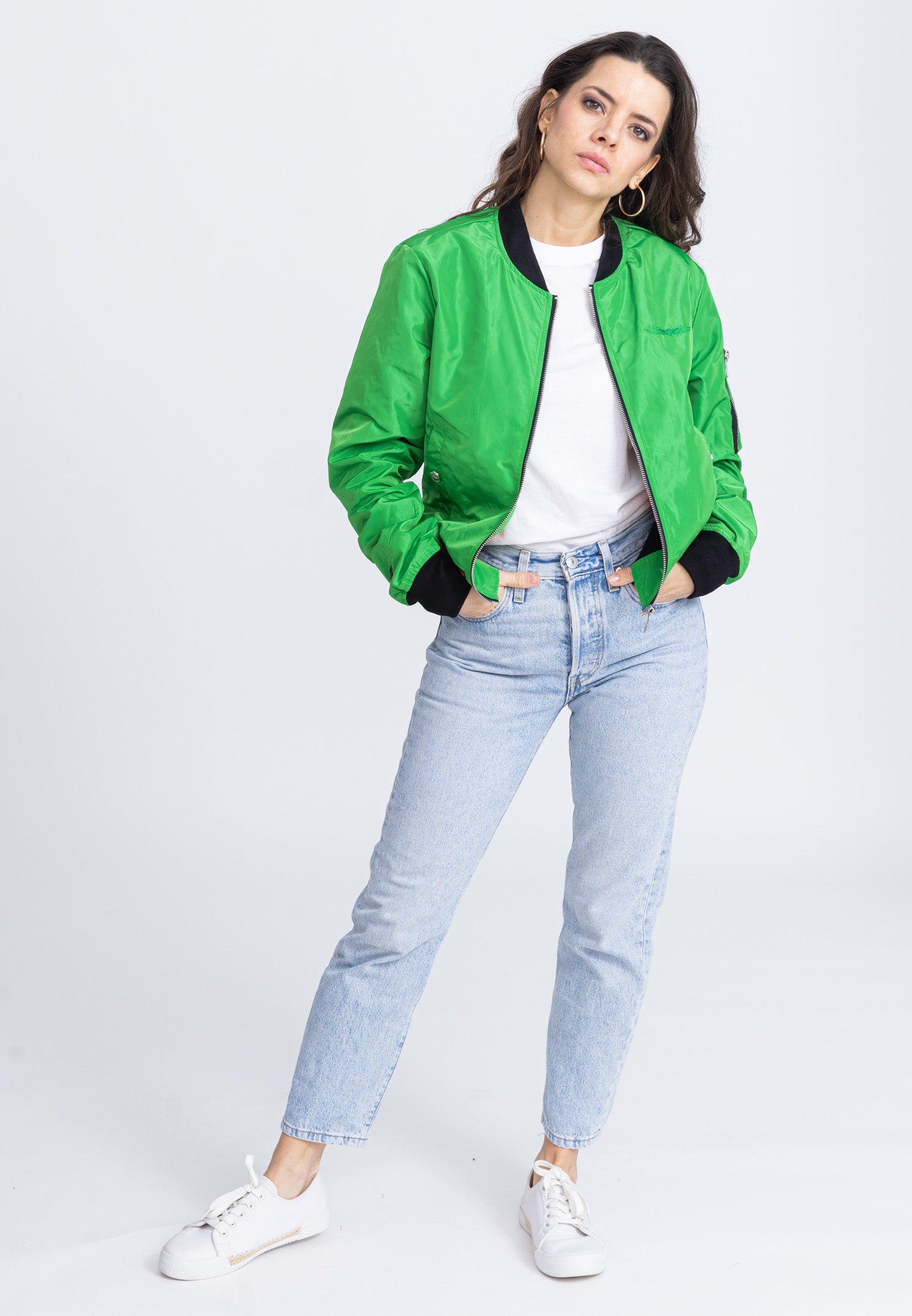 MA1 W Bomber jacket in Green Jackets Bombers Original   