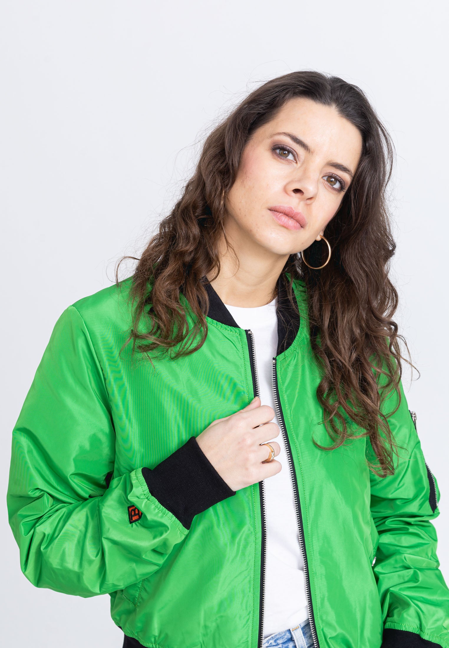 MA1 W Bomberjacke in Green