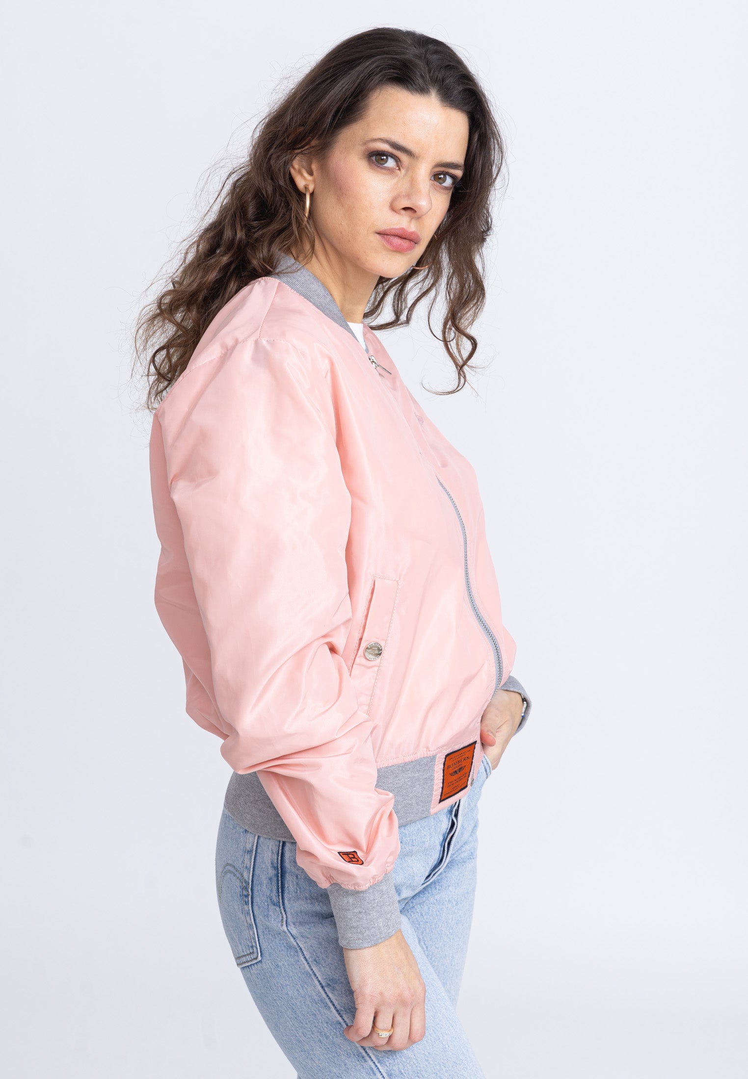 MA1 W Bomber jacket in L.Pink Jackets Bombers Original   