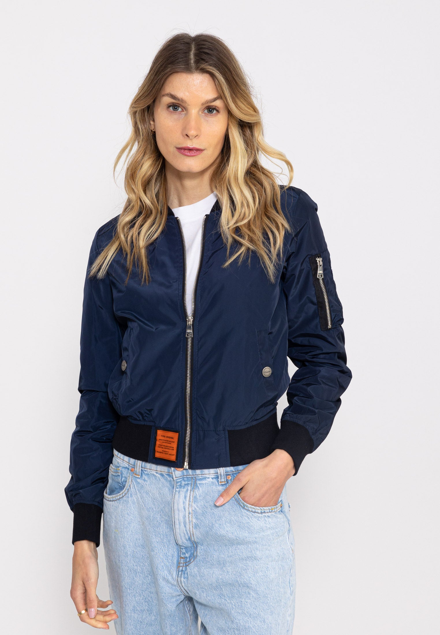 MA1 W Bomber jacket in Navy Jackets Bombers Original   