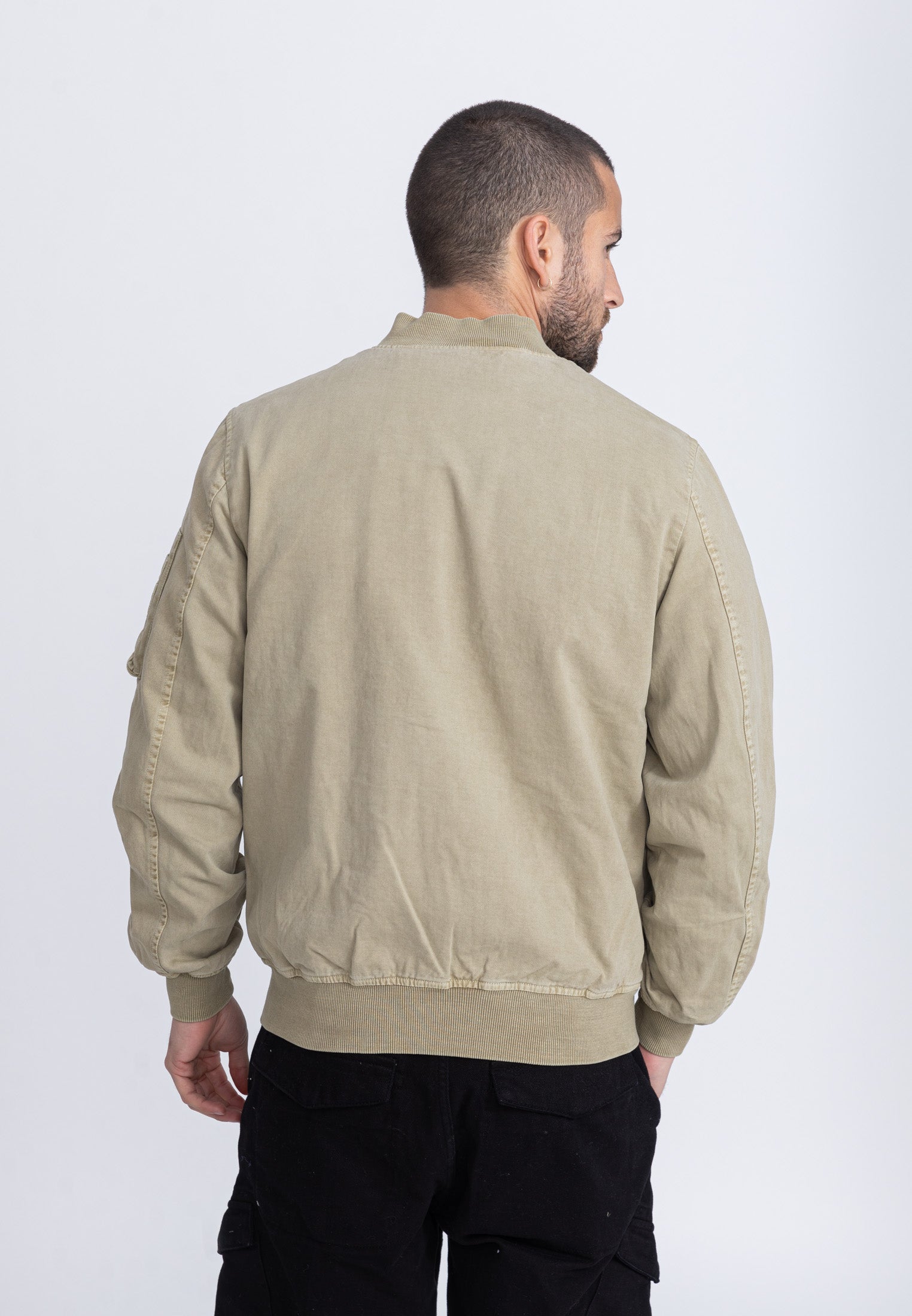 Mac M bomber jacket in beige Jackets Bombers Original   