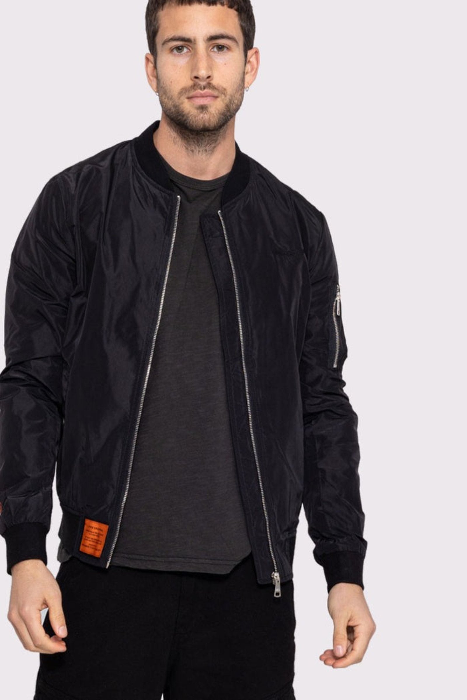 Max M bomber jacket in Black Jackets Bombers Original   