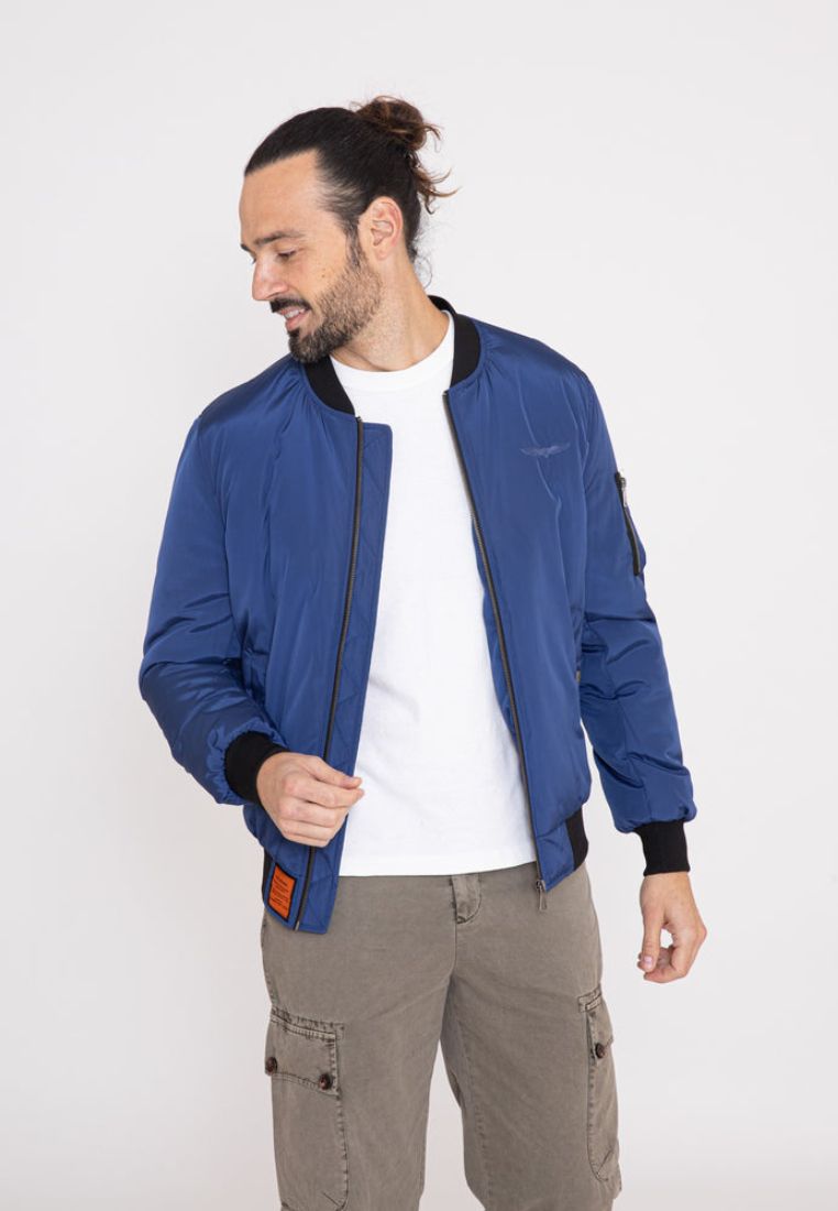 Max M bomber jacket in Indigo Jackets Bombers Original   