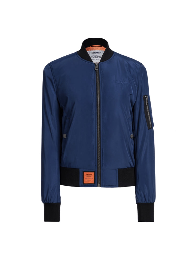 Max W bomber jacket in Indigo Jackets Bombers Original   