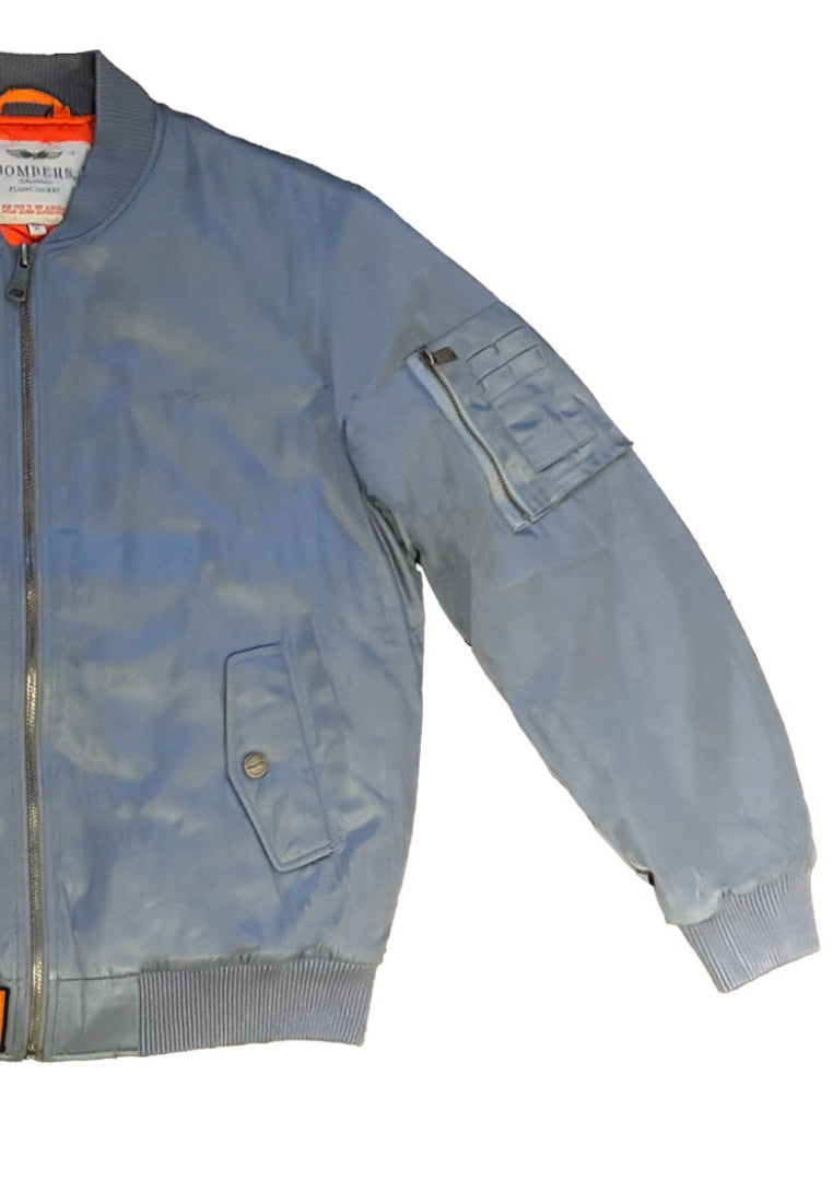 Original M bomber jacket in bluegrey Jackets Bombers Original   