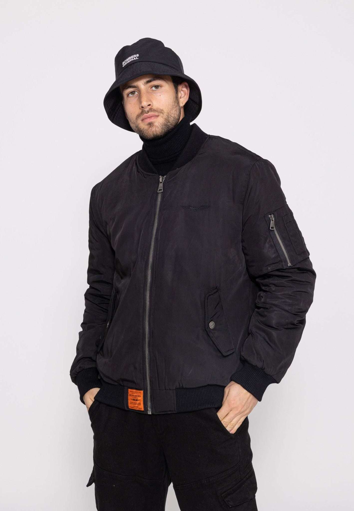 Original M Bomber Jacket in Black Jackets Bombers Original   