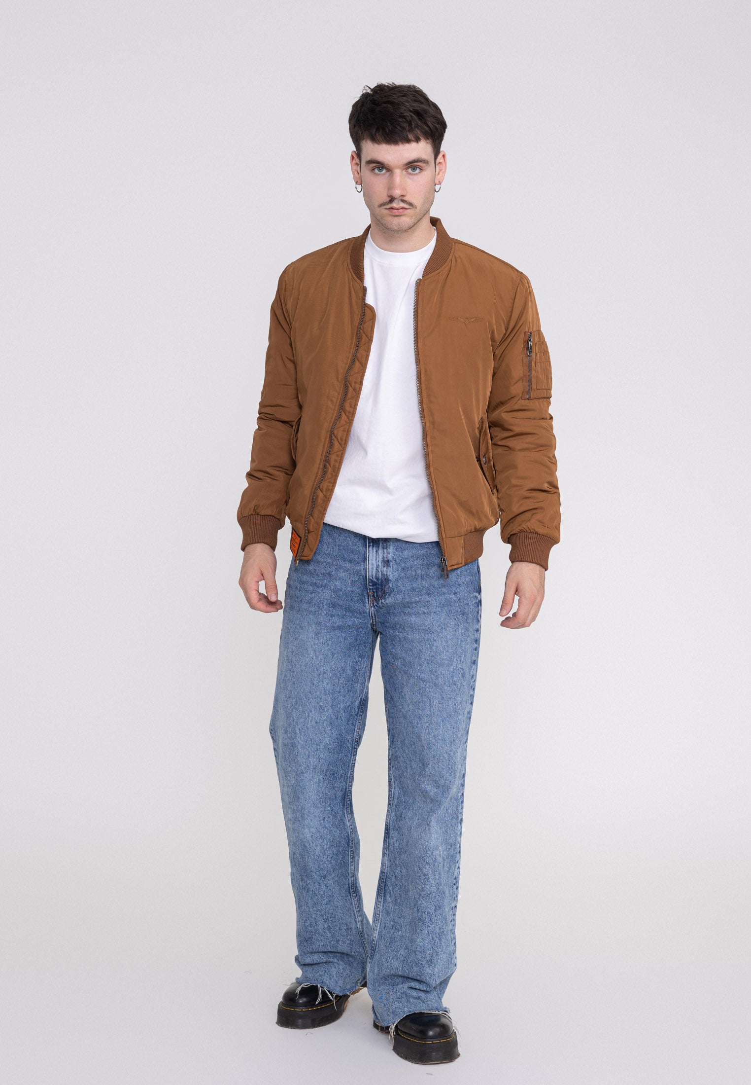 Original M Bomber Jacket in Camel Jackets Bombers Original   