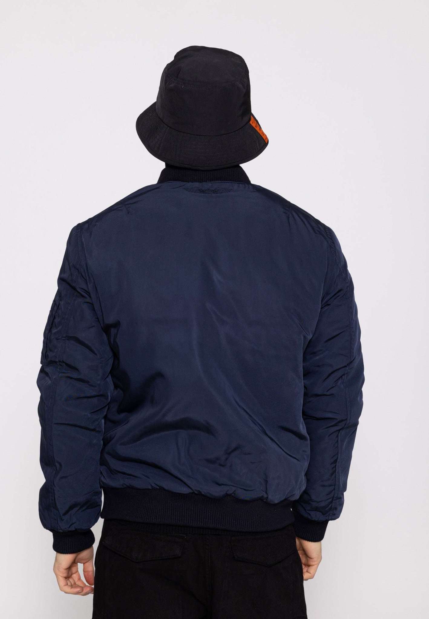 Original M Bomber Jacket in Navy Jackets Bombers Original   