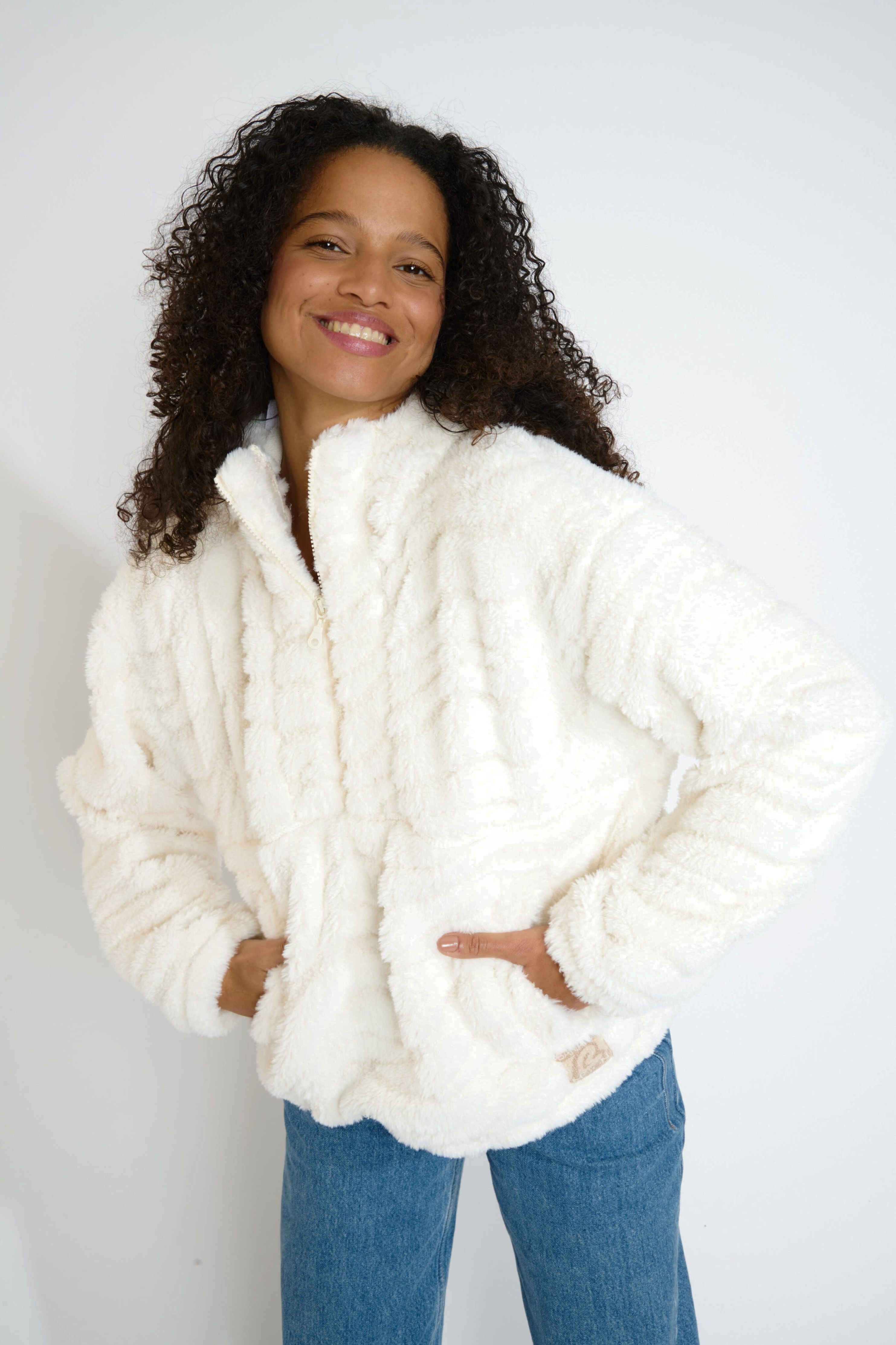 PEAK-CALGARY sweatshirt in ecru Pullover Banana Moon