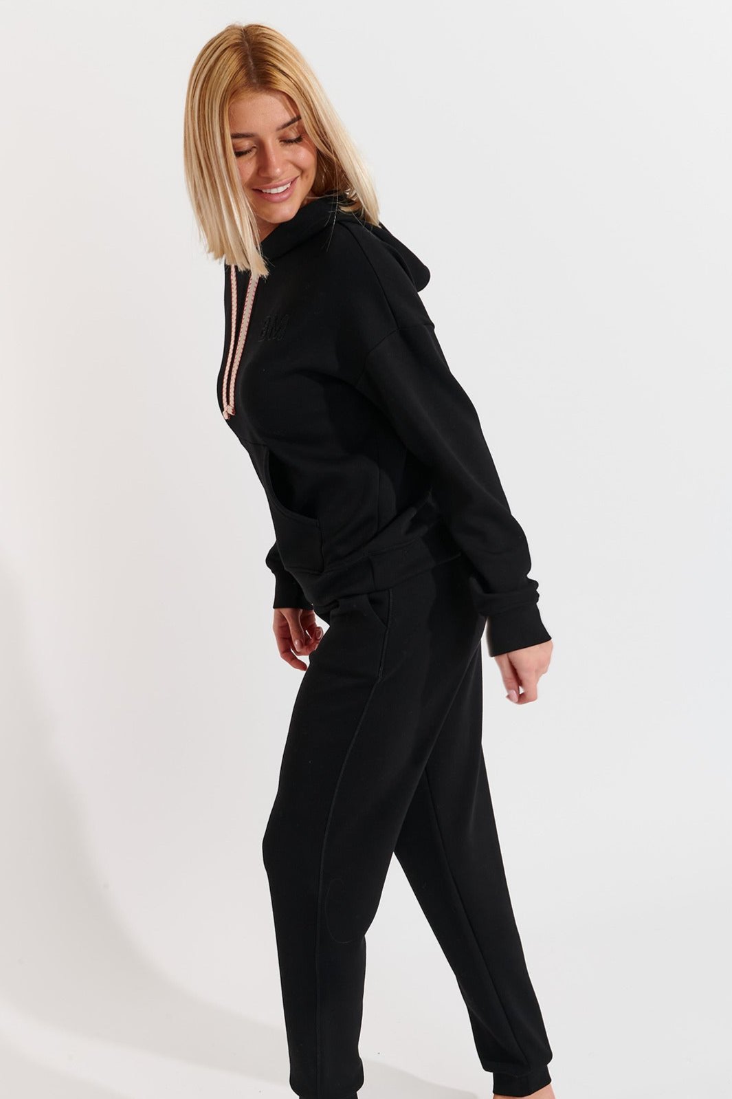 QUICK-BAYJOY sweatpants in Noir Pants Banana Moon   